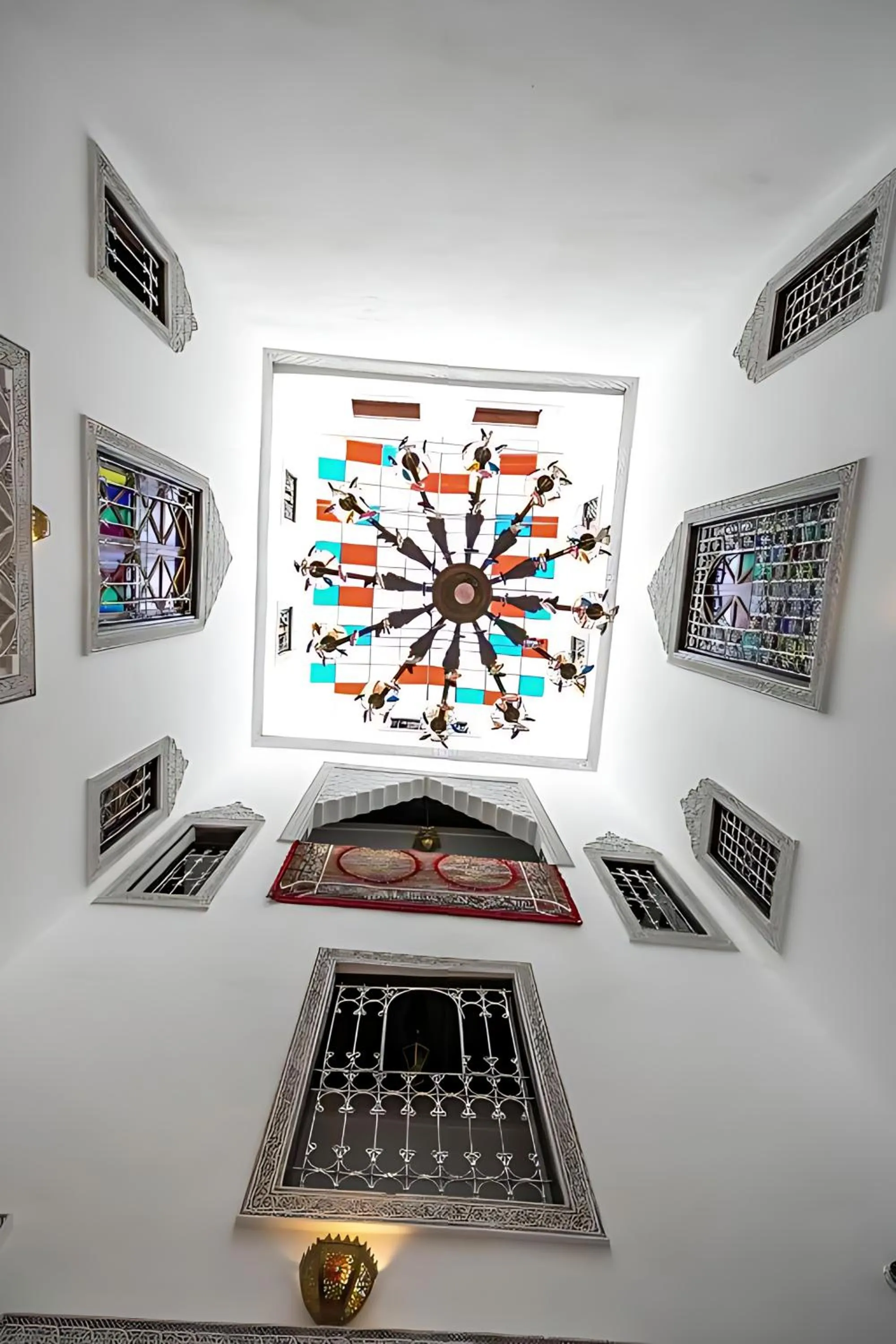 Superior Family Room in Riad Mounana fez 13th century luxury palace& spa