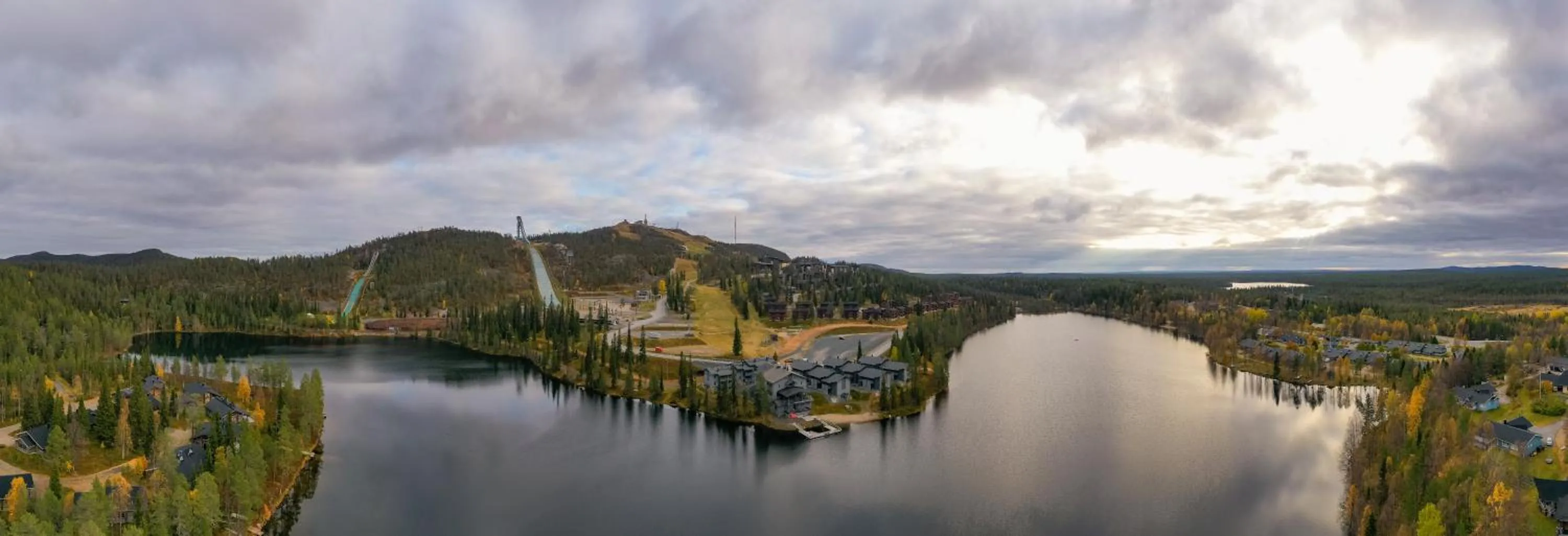 Natural landscape in Hotel Rukatonttu
