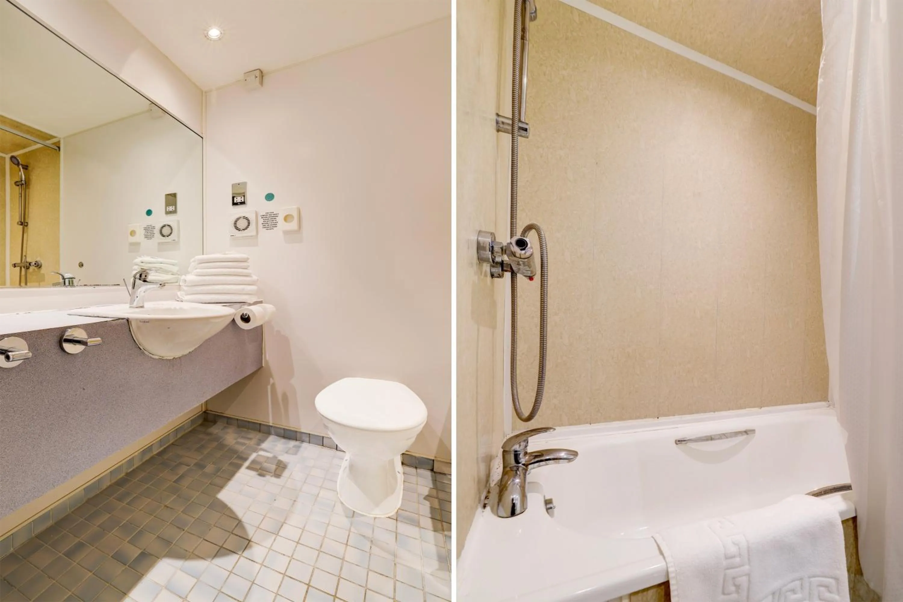 Bathroom in OYO The Chiltern Hotel