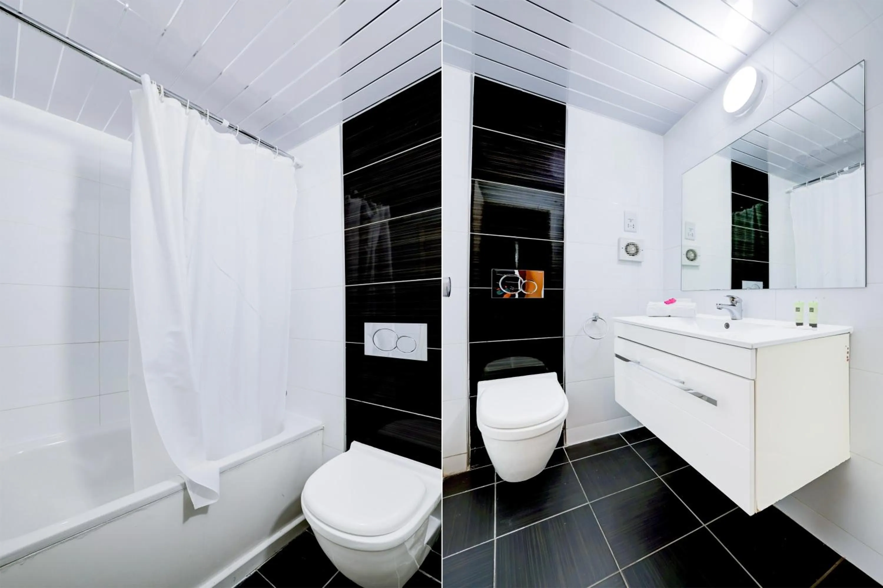 Bathroom in OYO The Chiltern Hotel