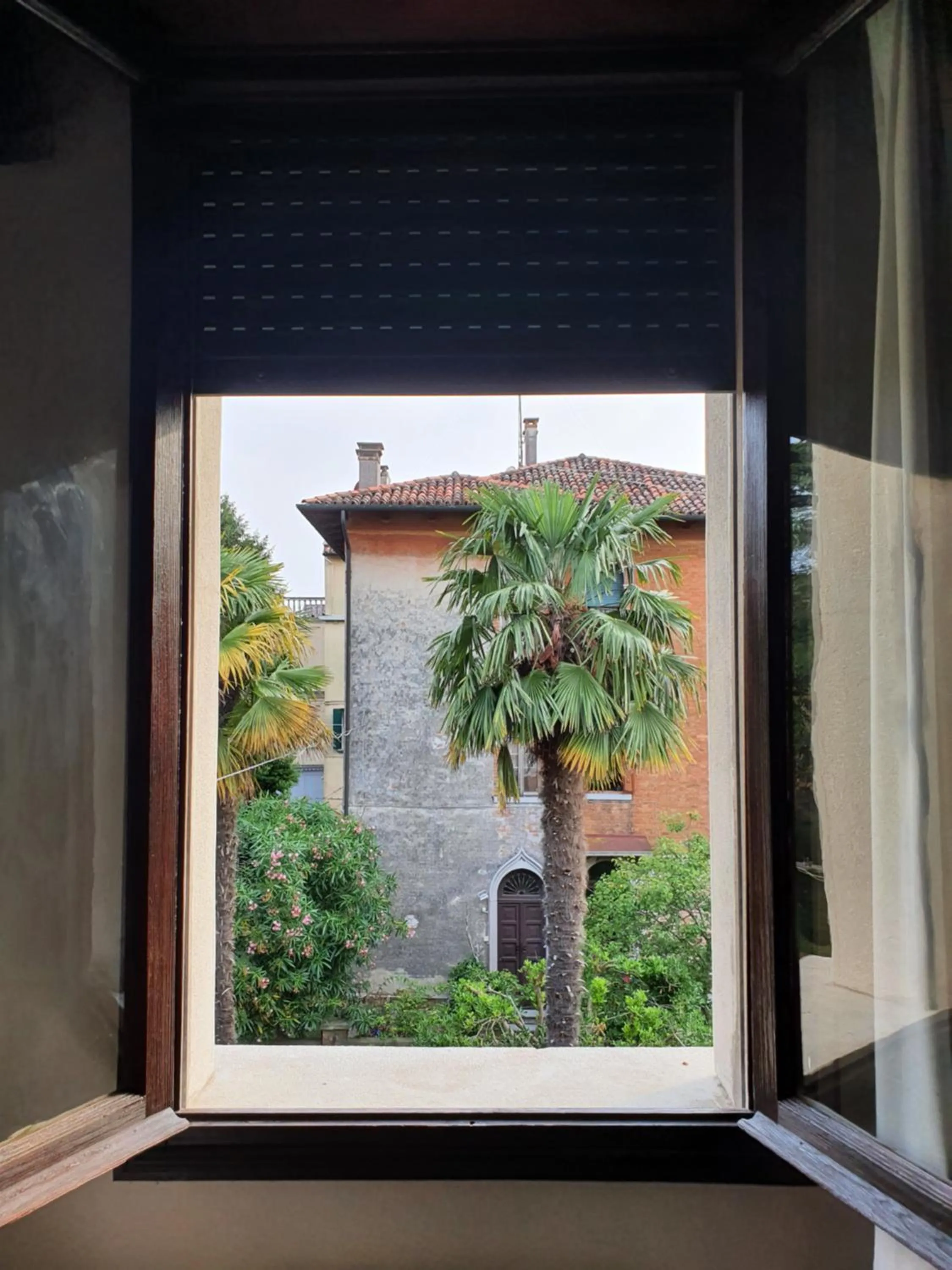 Garden view in Villa Berghinz