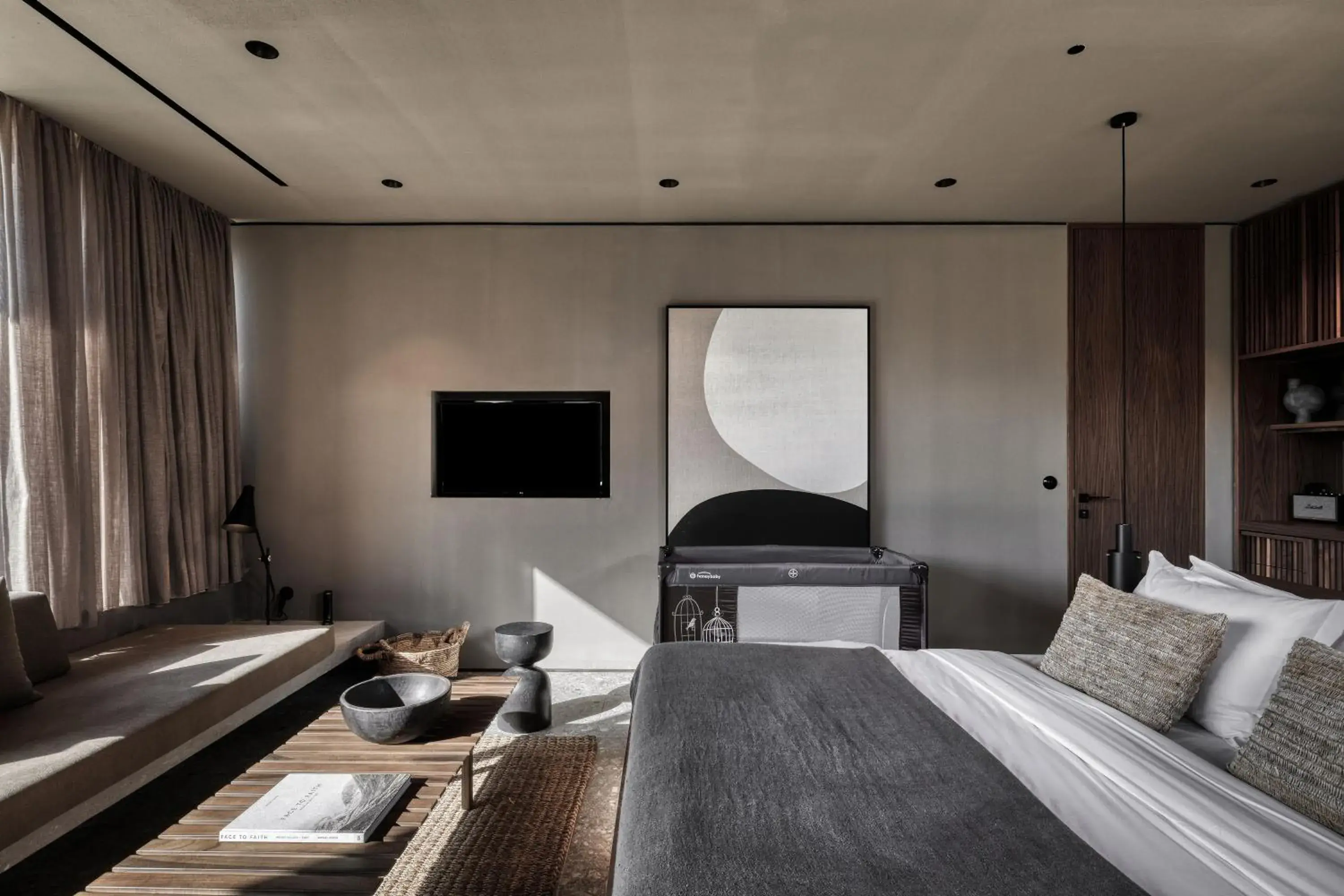 Tropical Family Room,, Guest room, 1 King, Sofa bed, Balcony in Domes Zeen Chania, a Luxury Collection Resort, Crete Tropical Family Room,, Guest room, 1 King, Sofa bed, Balcony in Domes Zeen Chania, a Luxury Collection Resort, Crete