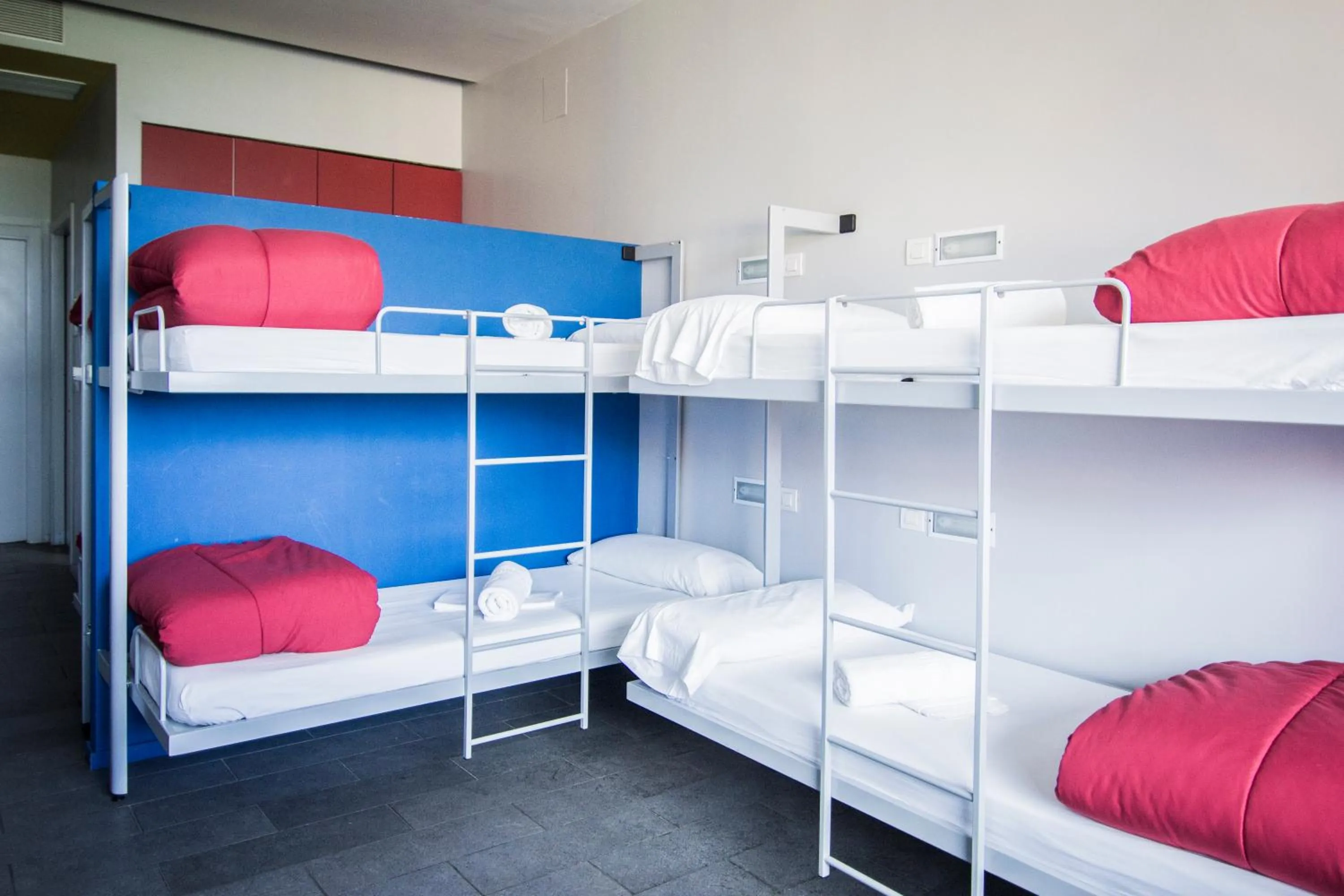 Decorative detail, Bed in Centre Esplai Albergue