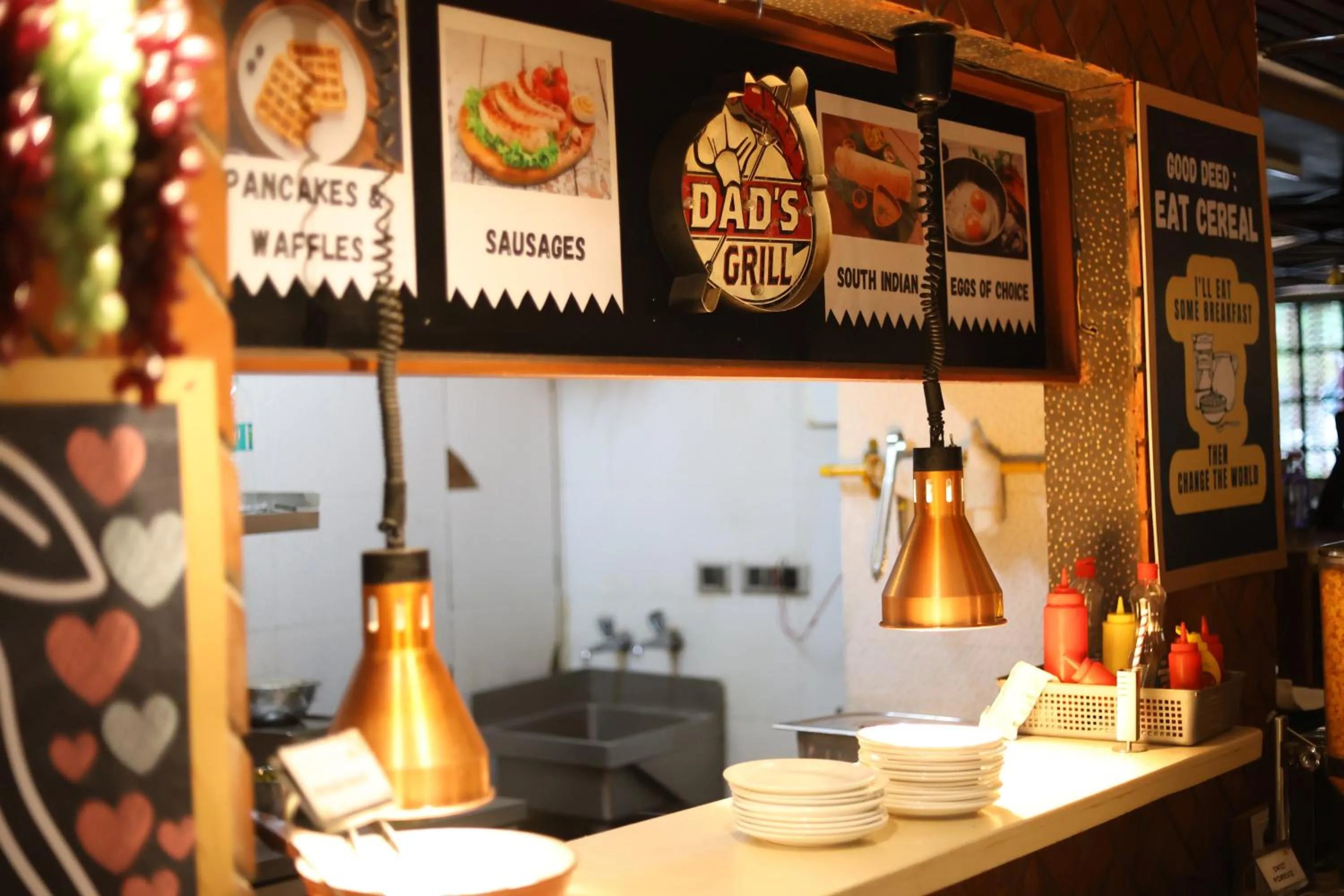 Restaurant/places to eat in Hotel Willow Banks Shimla