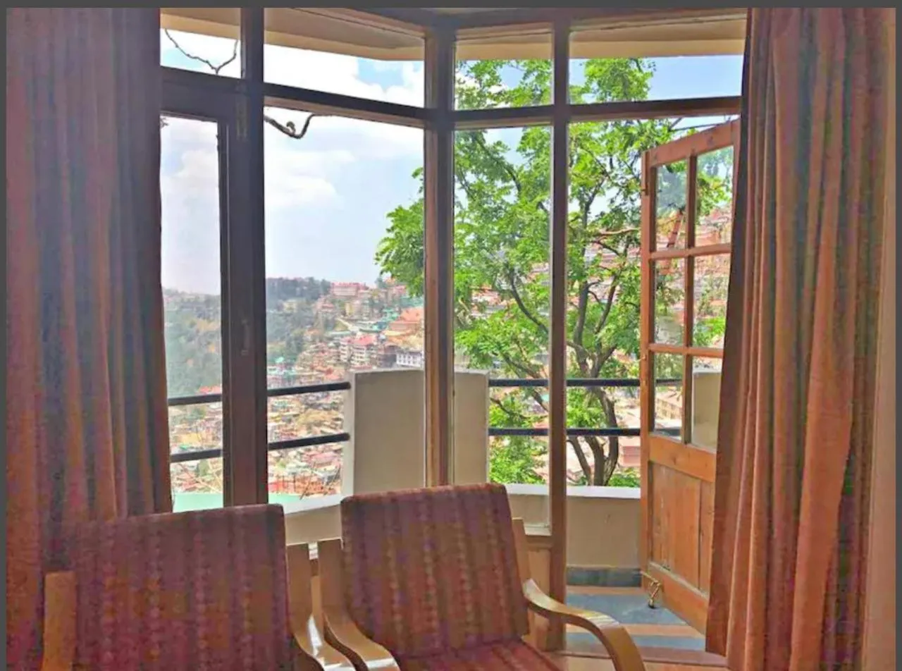 Balcony/Terrace in Hotel Willow Banks Shimla