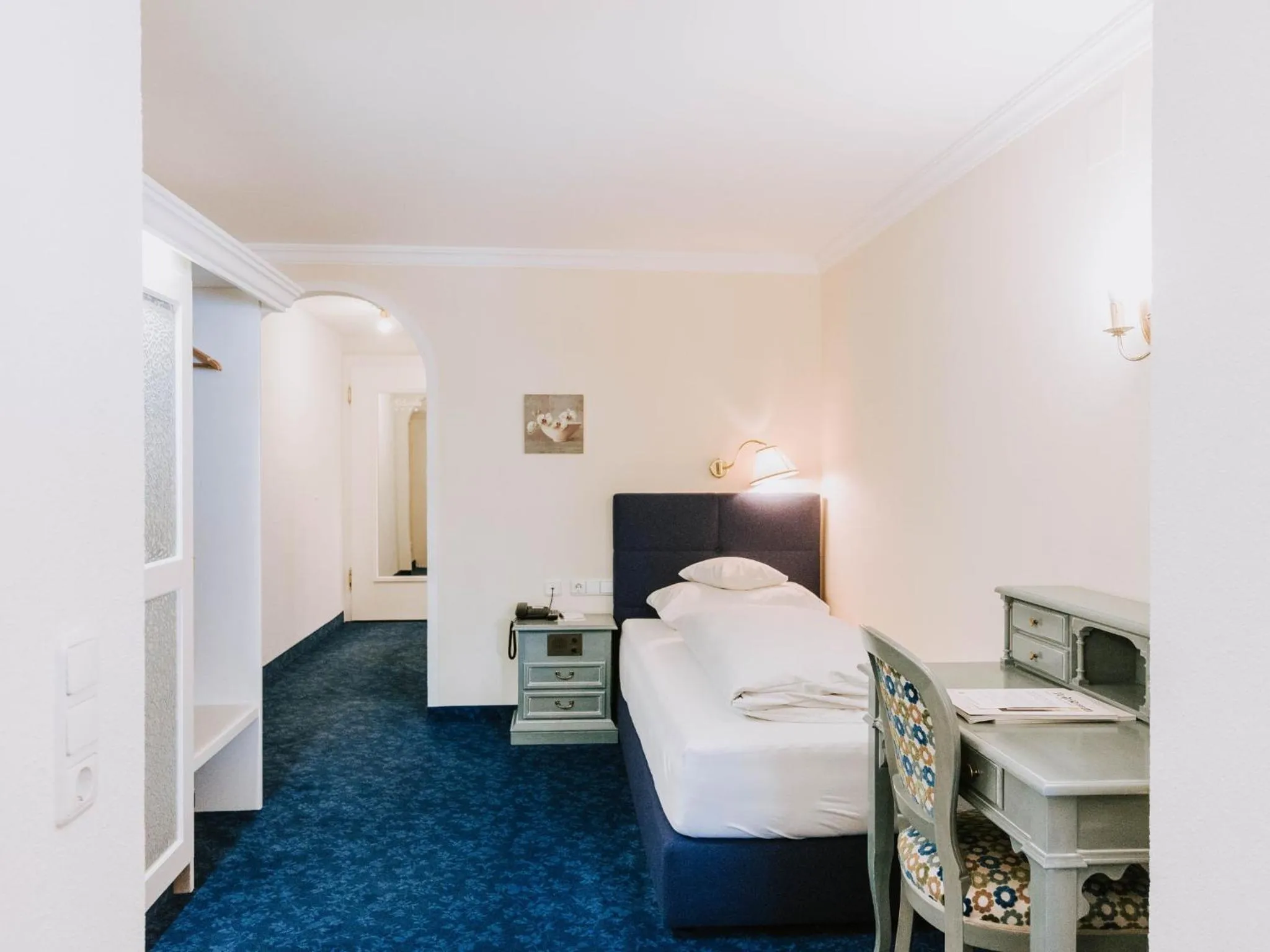 Bed in Hotel Hirlanda