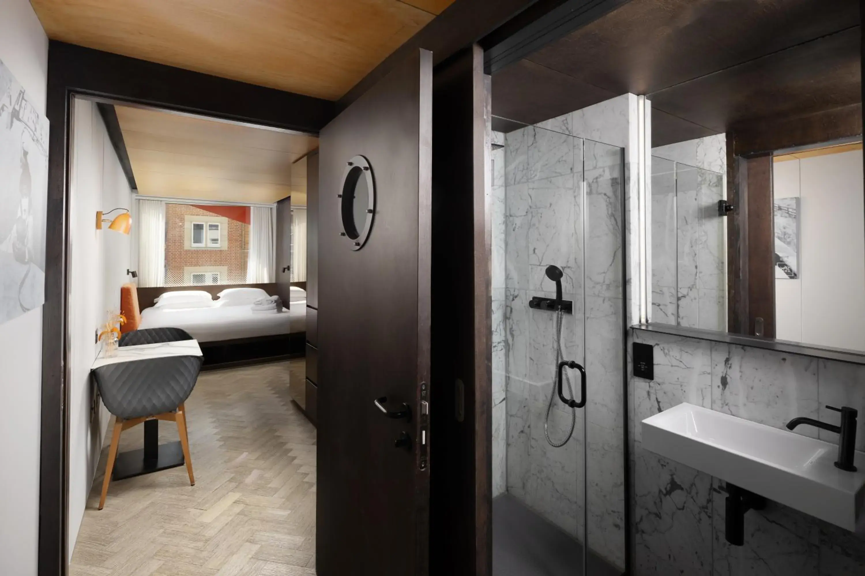 Shower, Bed in Stow Away Waterloo Shower, Bed in Stow Away Waterloo