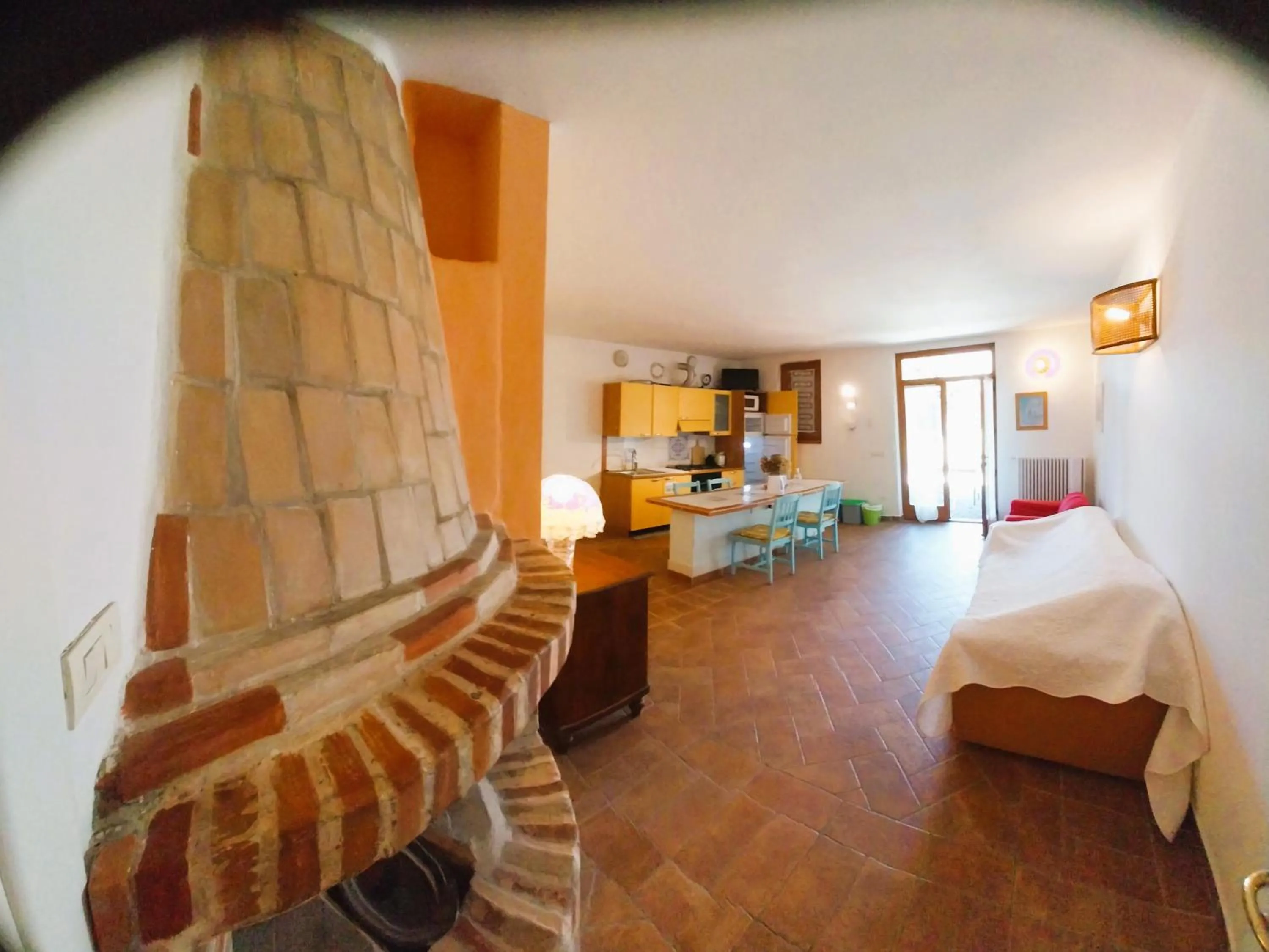Living room, Bed in Villadina Farm