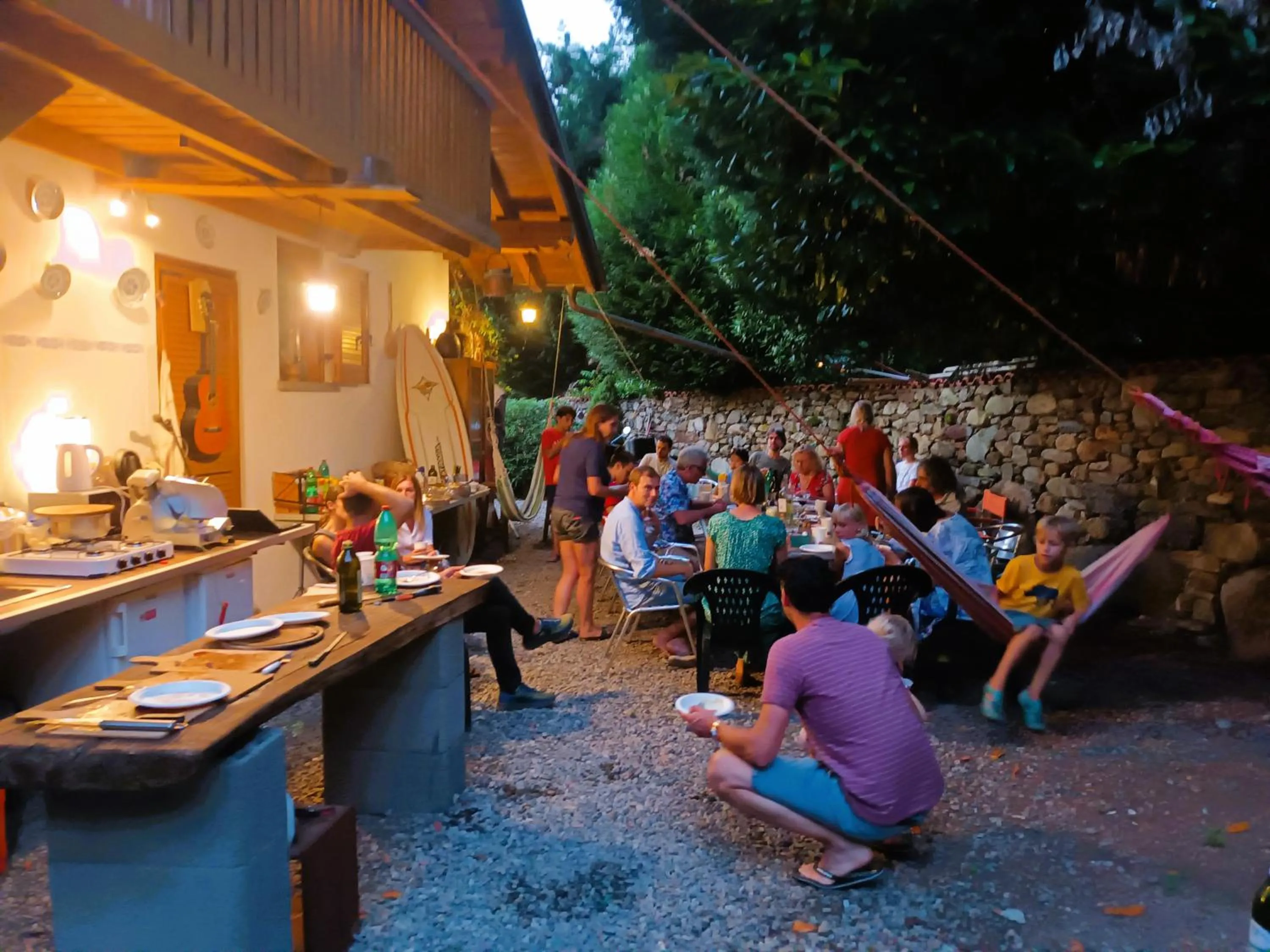 People in Villadina Farm
