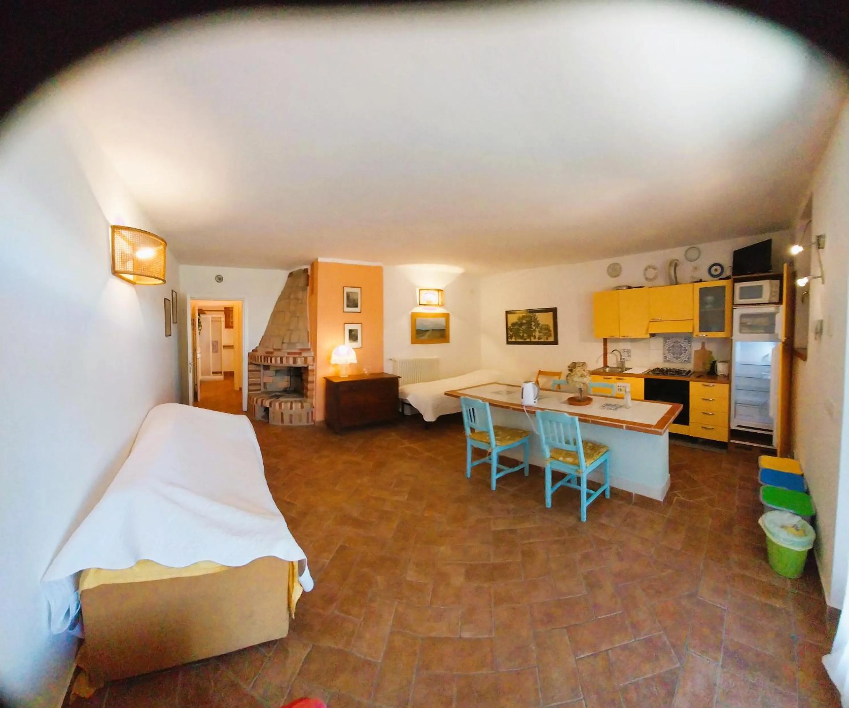 Living room, Bed in Villadina Farm