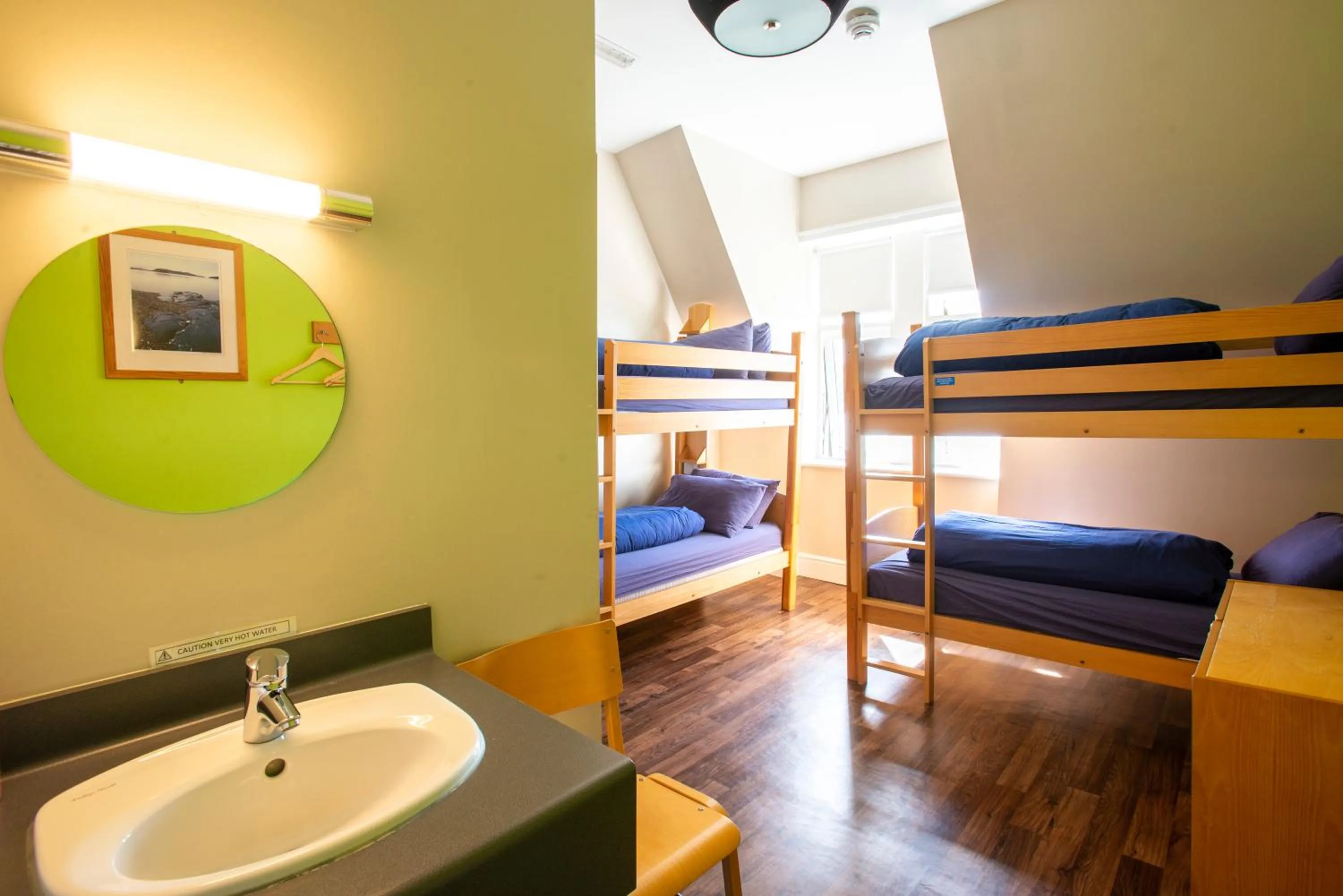 Quadruple Room in Oban Youth Hostel