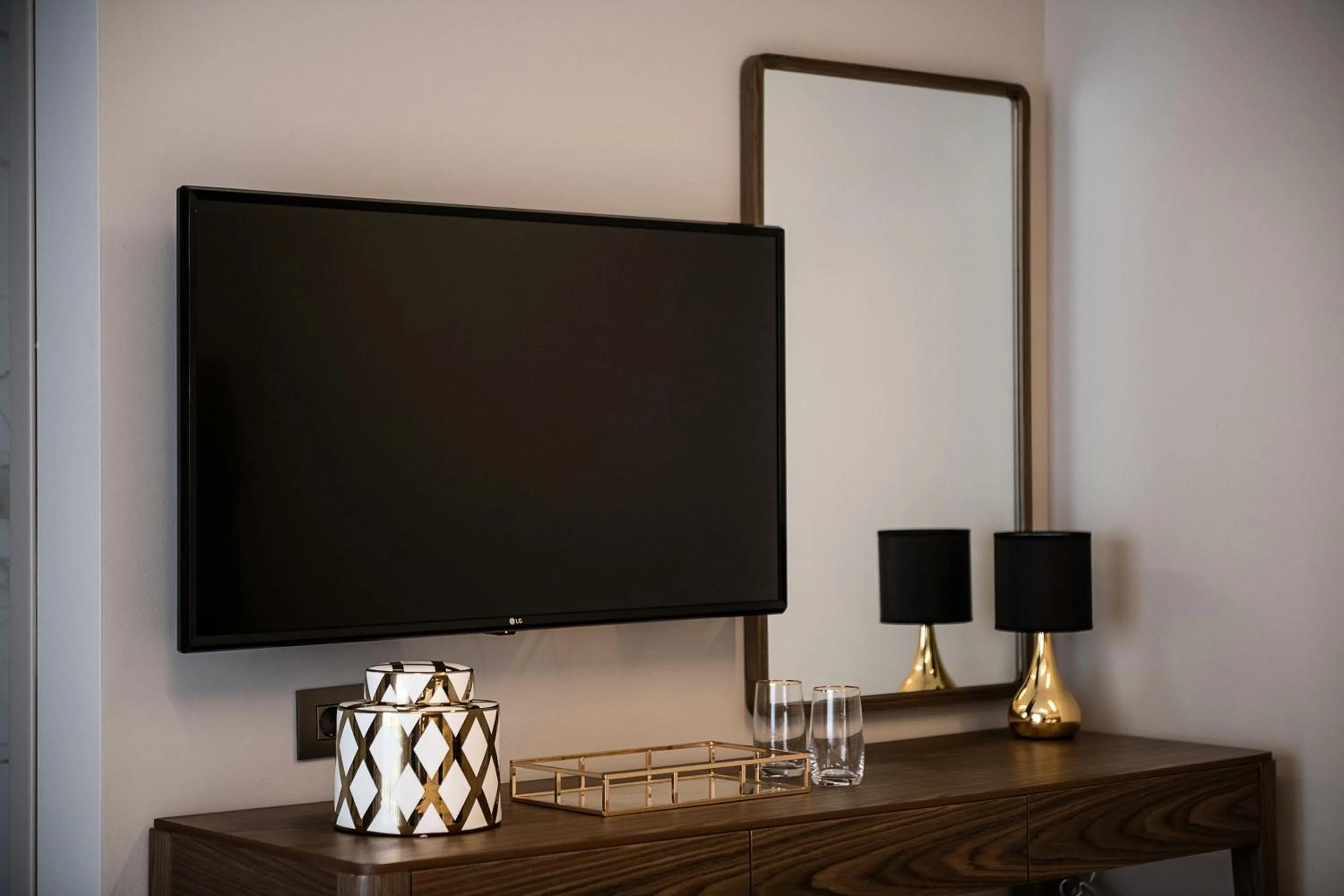 TV and multimedia in Porto Platanias Beach Luxury Selection - Adults Only