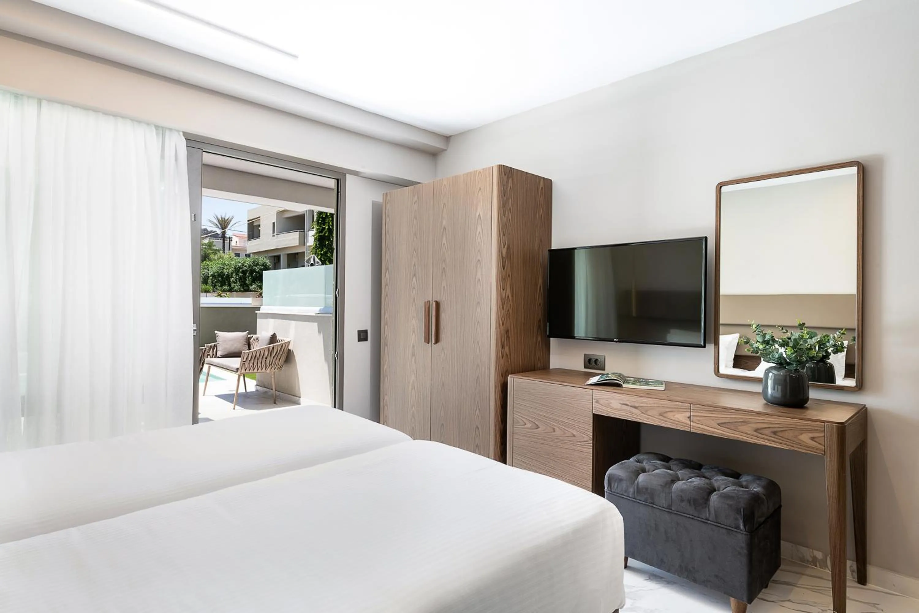 Photo of the whole room, Bed in Porto Platanias Beach Luxury Selection - Adults Only