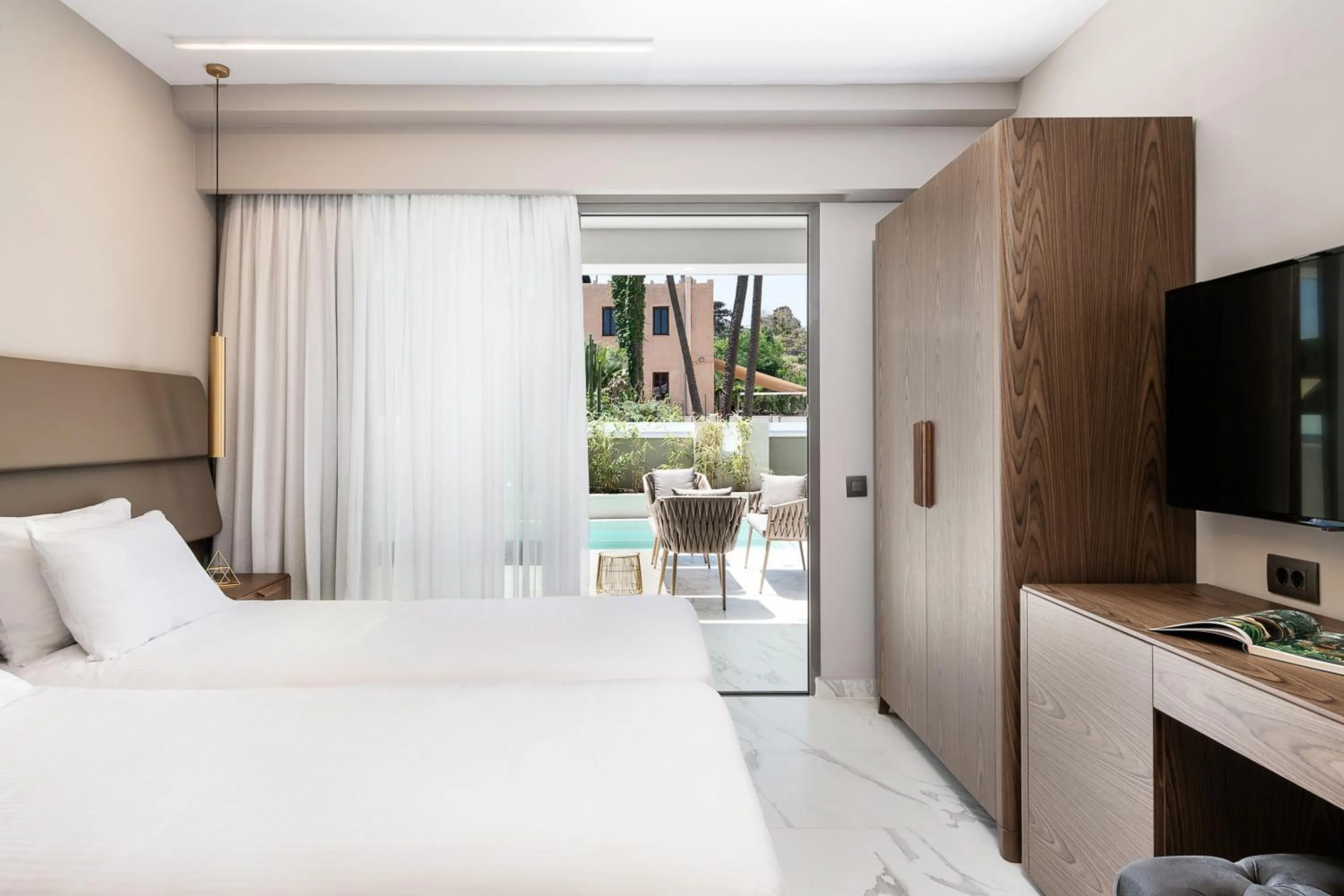 Bed in Porto Platanias Beach Luxury Selection - Adults Only