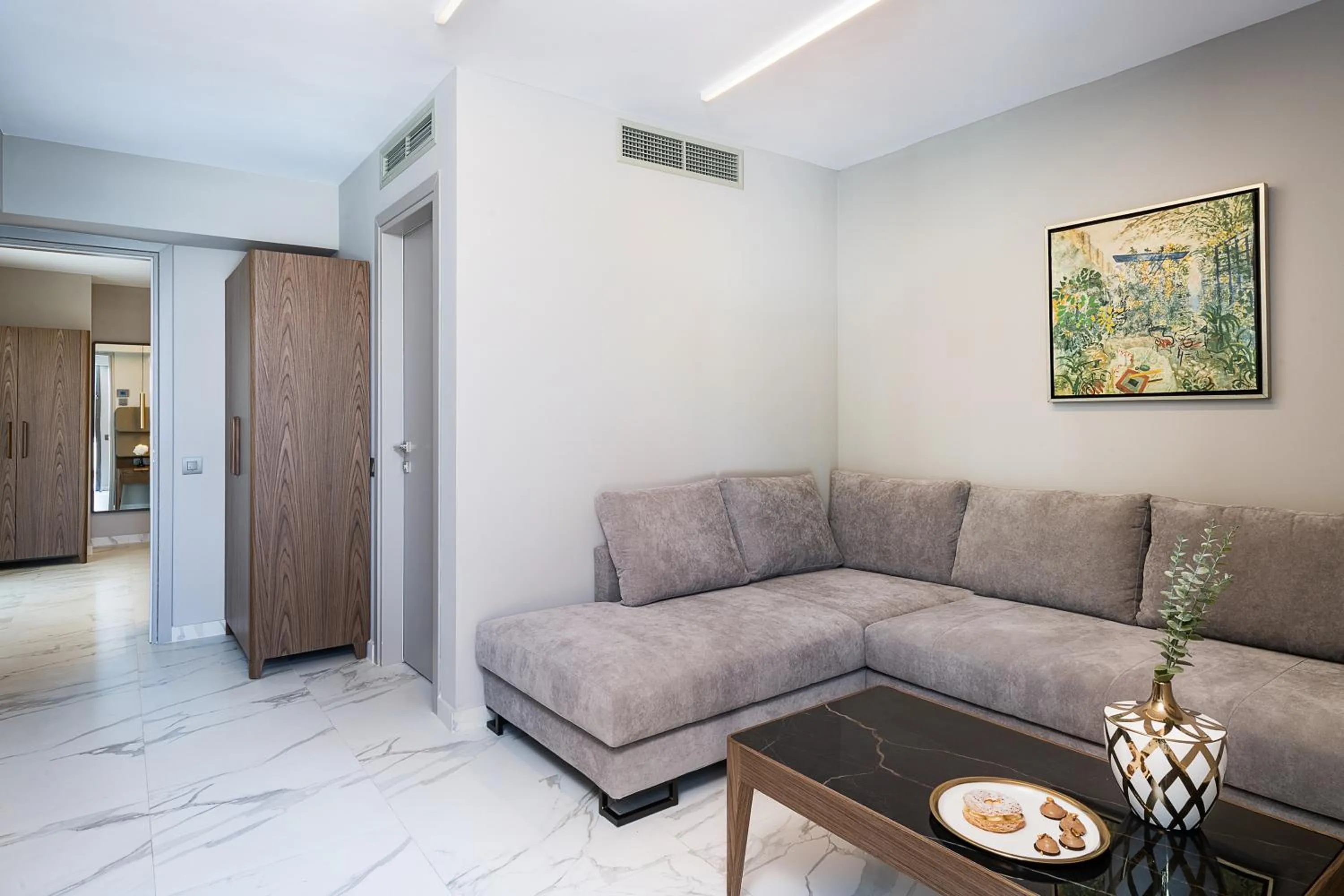 Living room in Porto Platanias Beach Luxury Selection - Adults Only