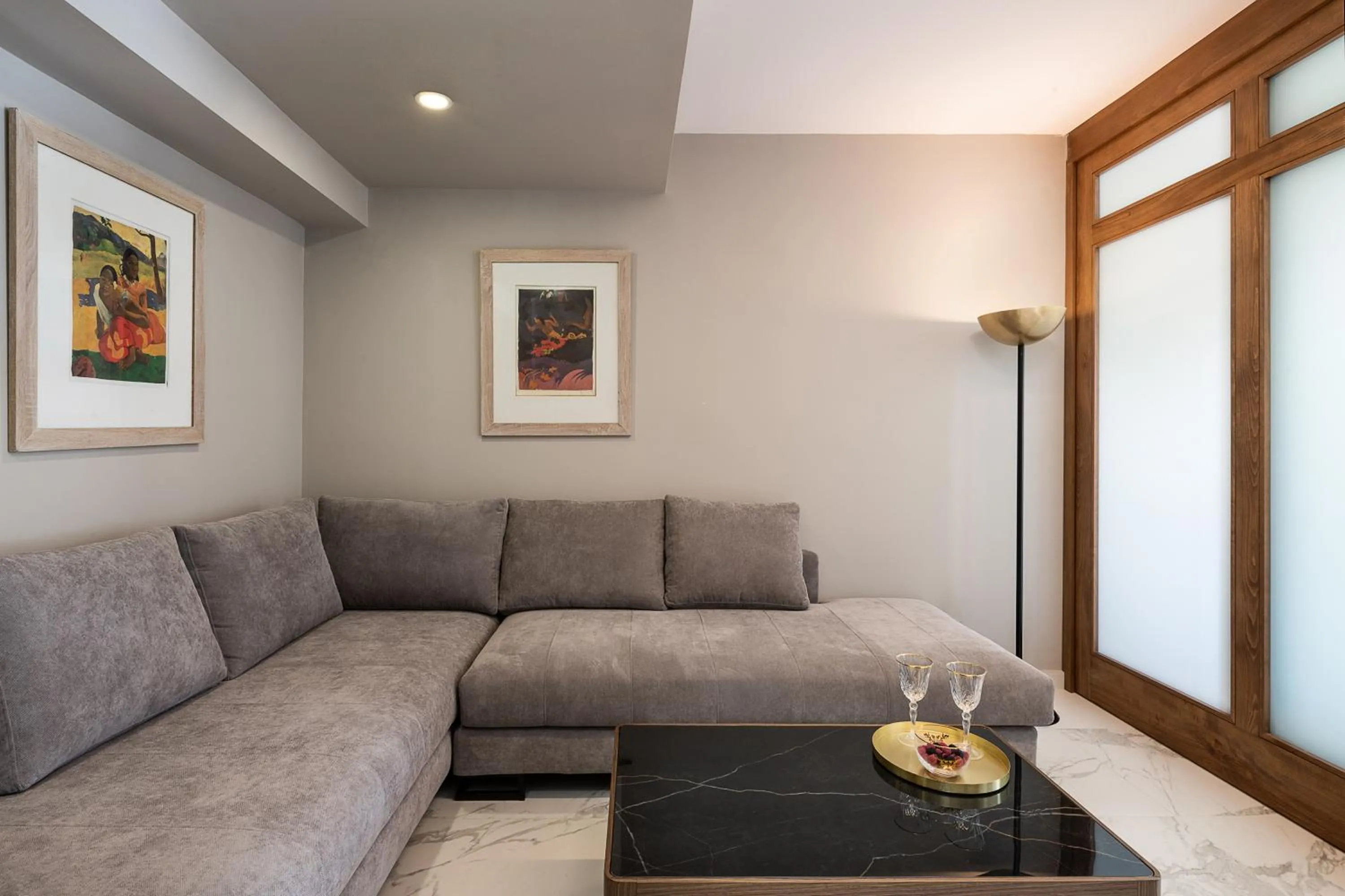 Living room in Porto Platanias Beach Luxury Selection - Adults Only