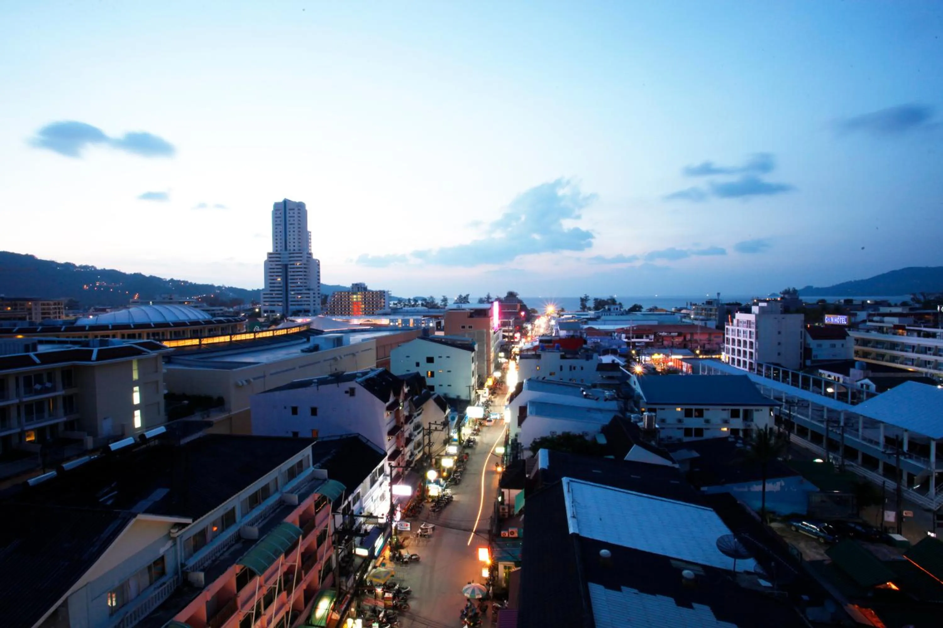 Pool view in Orchid Resortel