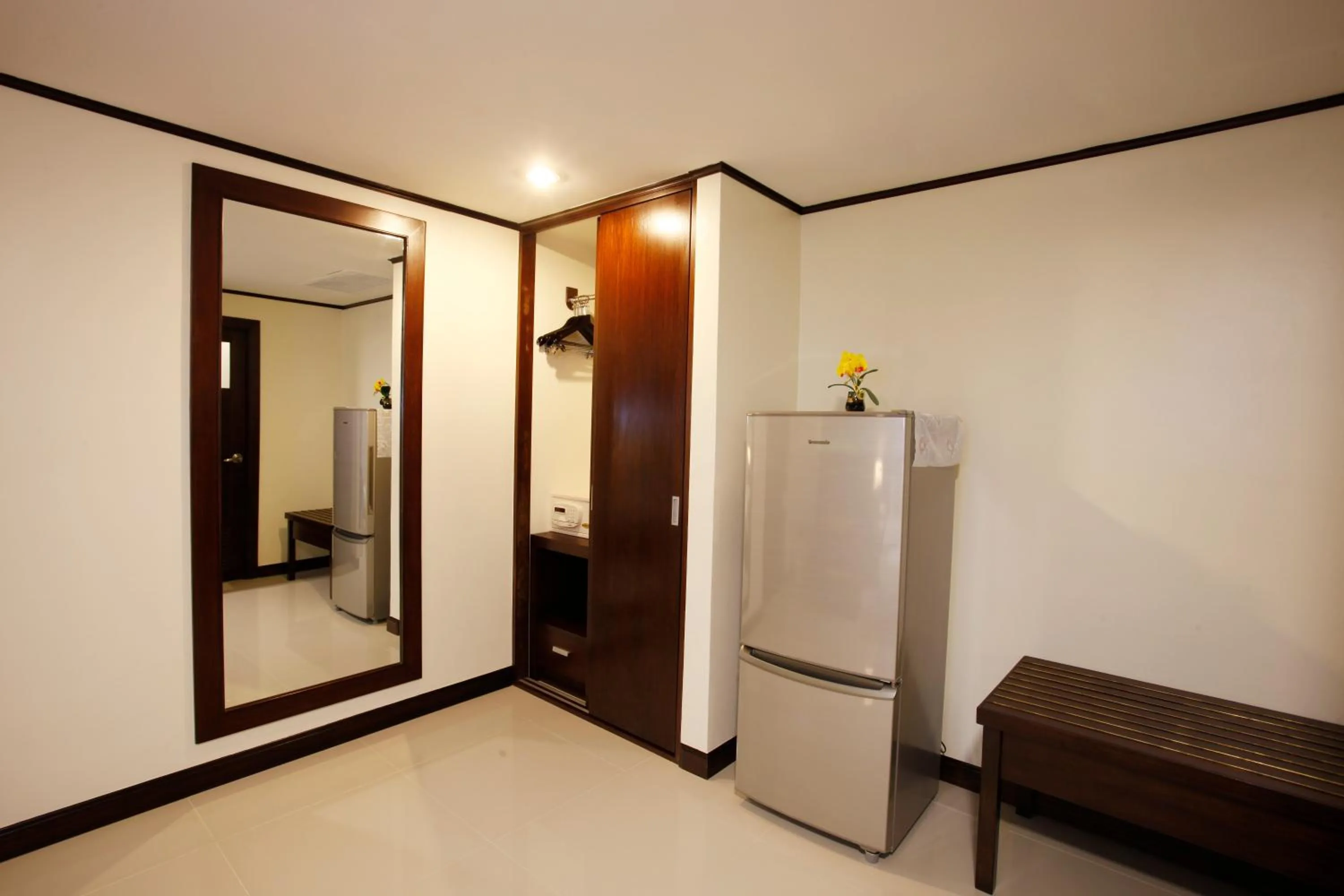 Bed in Orchid Resortel