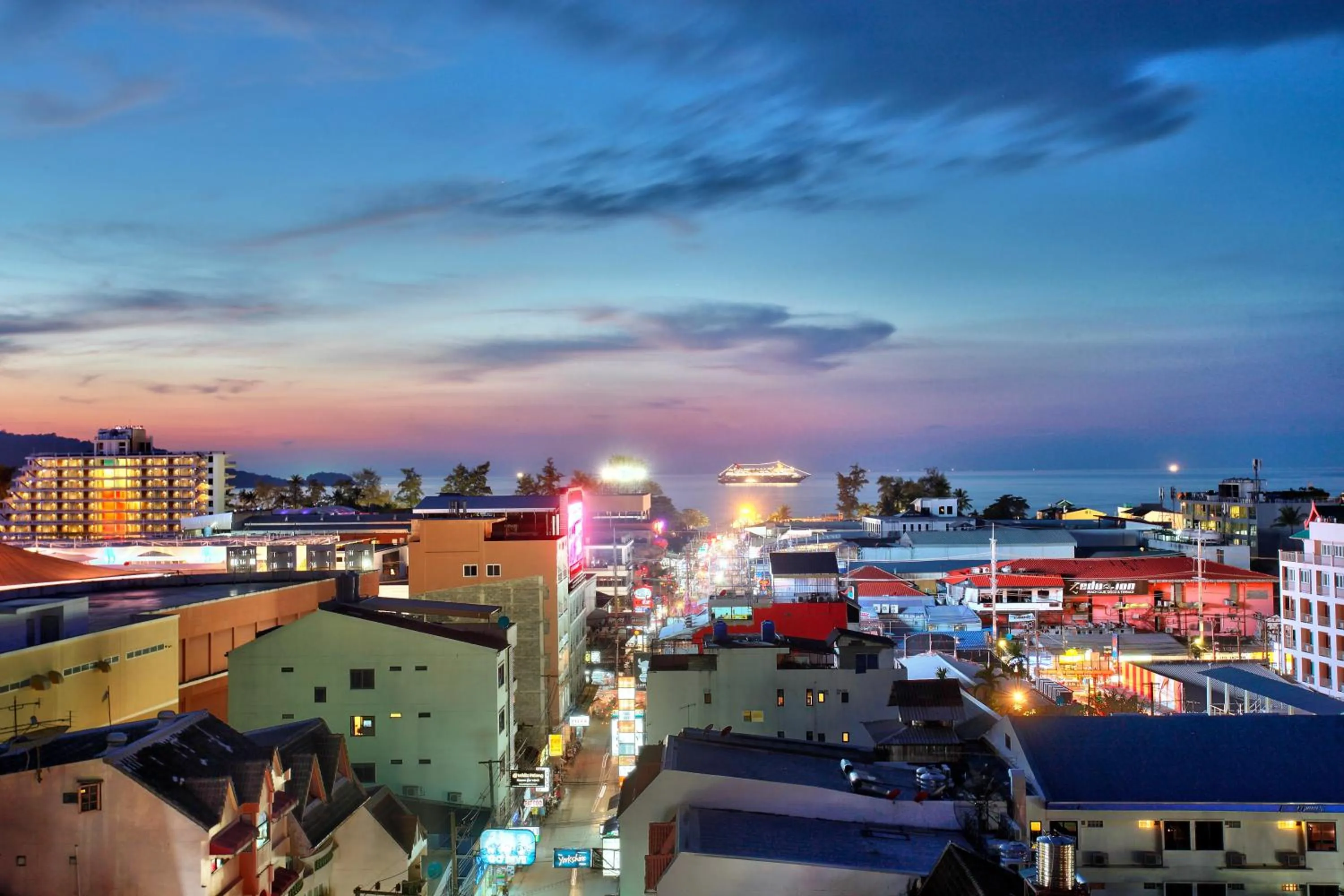 Pool view in Orchid Resortel