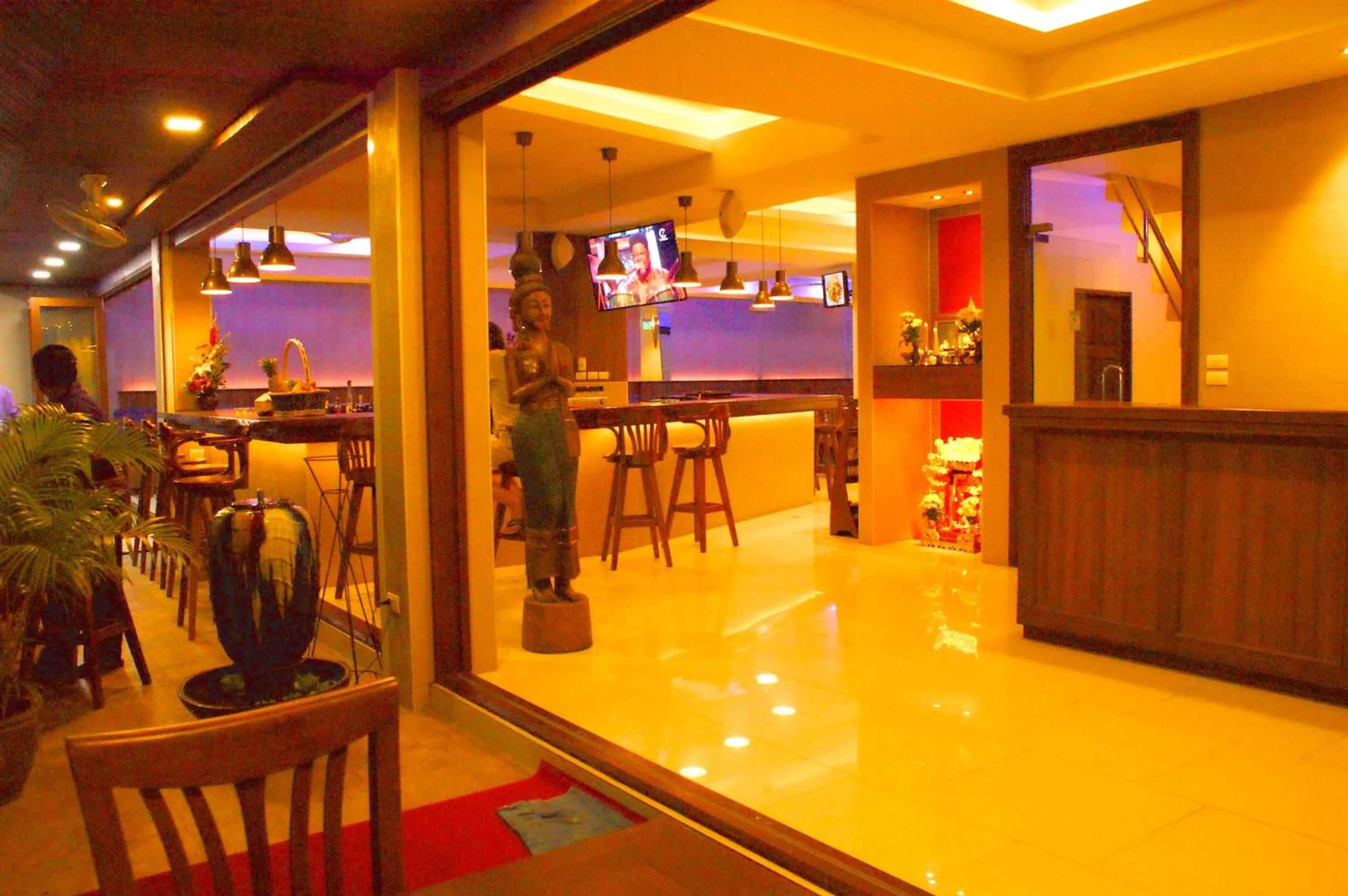 Lobby or reception in Orchid Resortel