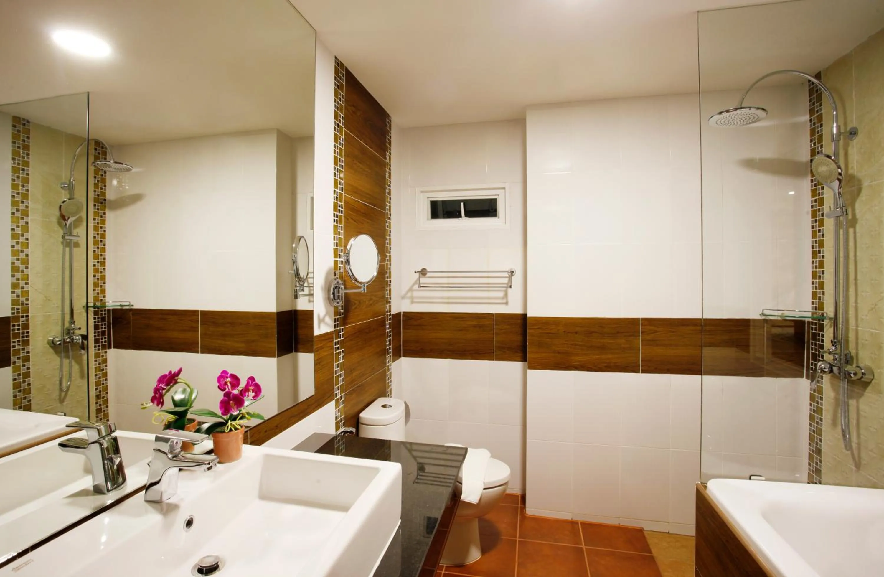 Bathroom in Orchid Resortel