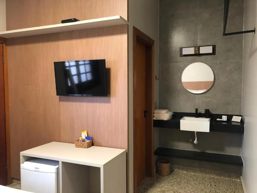 Bathroom in Hotel Pousada Santa Rita