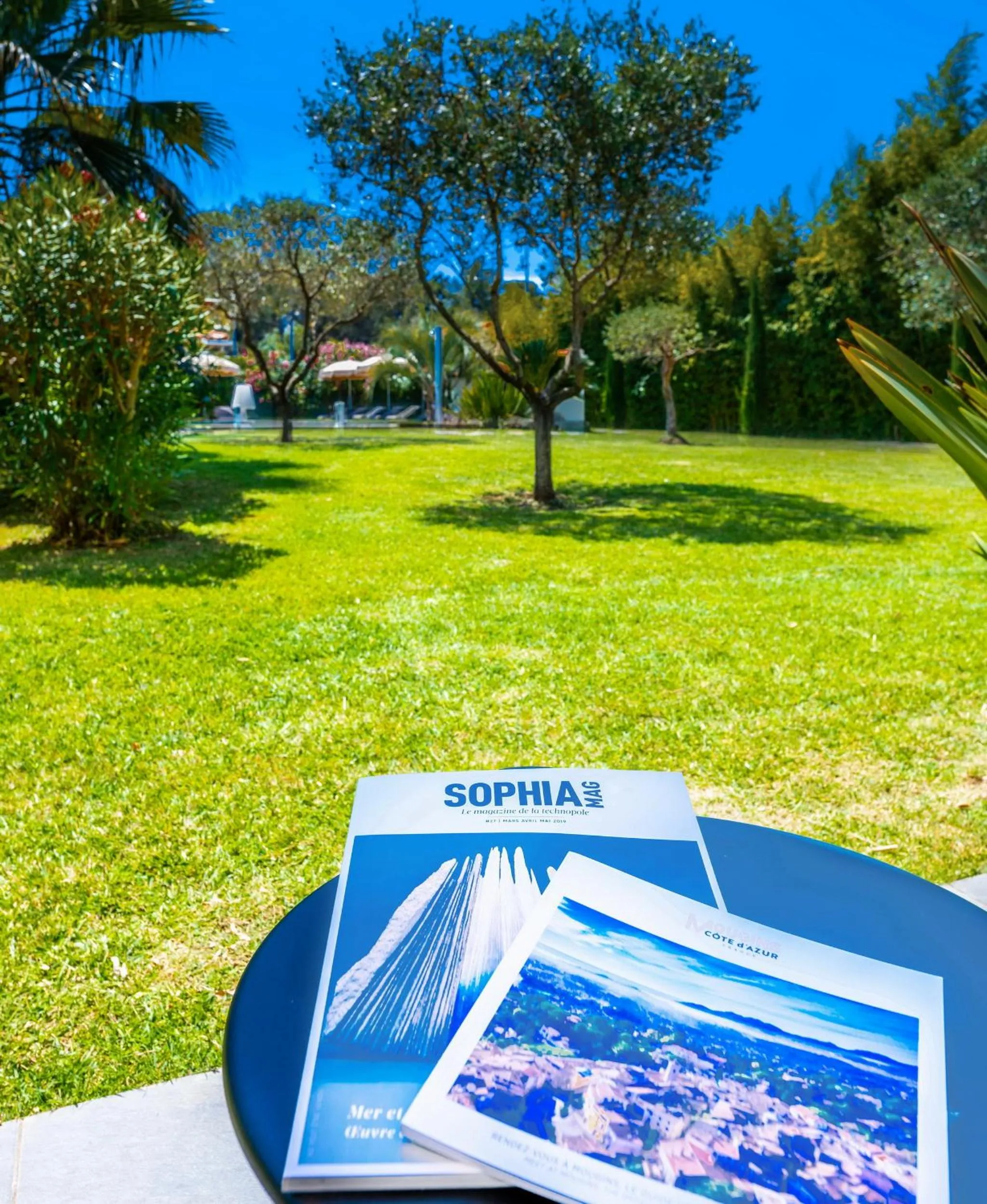 Balcony/Terrace in Hôtel Villa Sophia - ADULTS ONLY JULY AND AUGUST