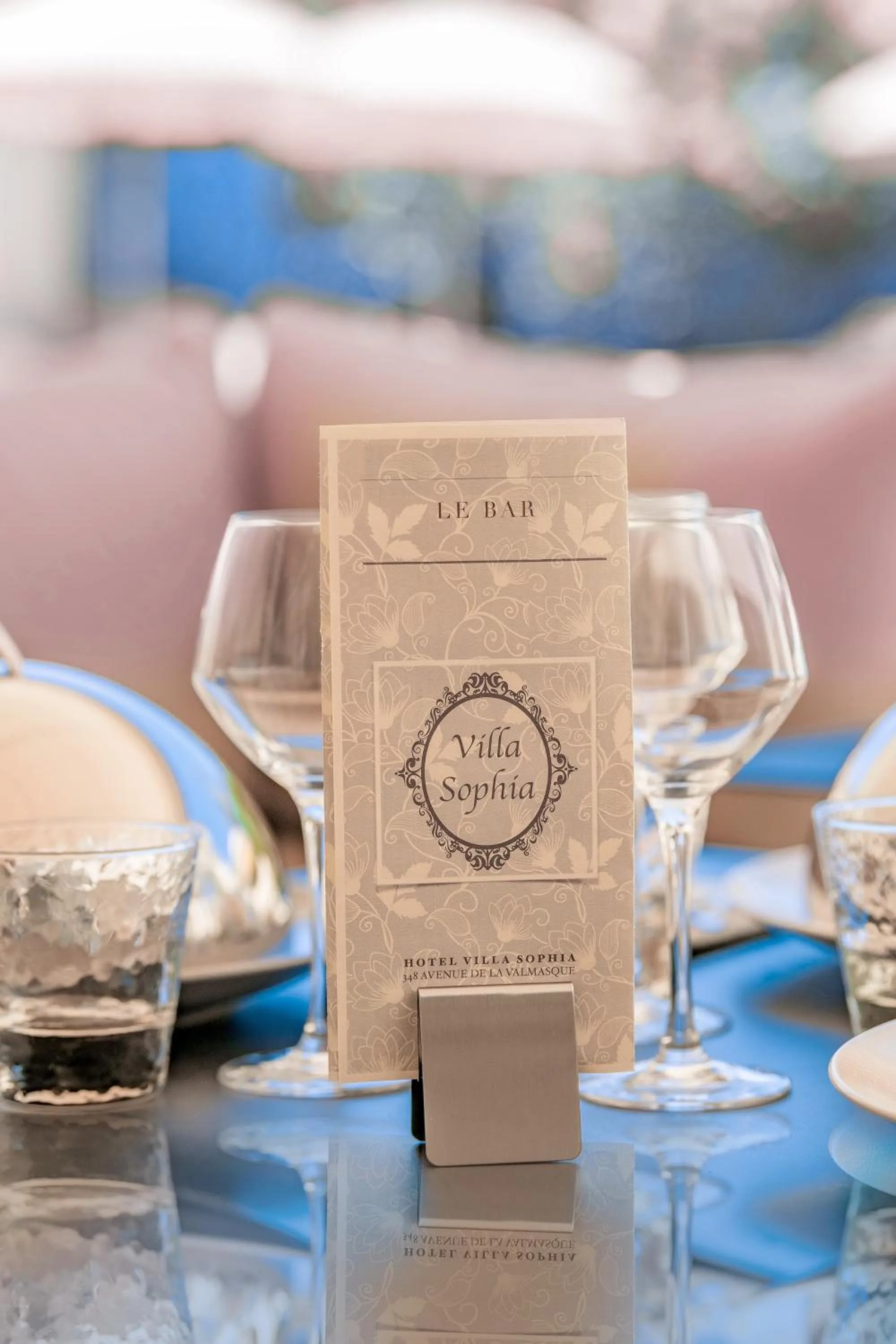 Lounge or bar in Hôtel Villa Sophia - ADULTS ONLY JULY AND AUGUST