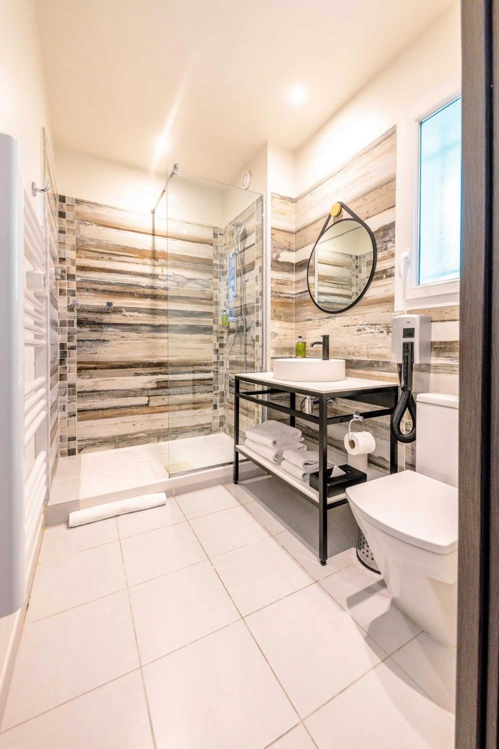 Shower in Hôtel Villa Sophia - ADULTS ONLY JULY AND AUGUST