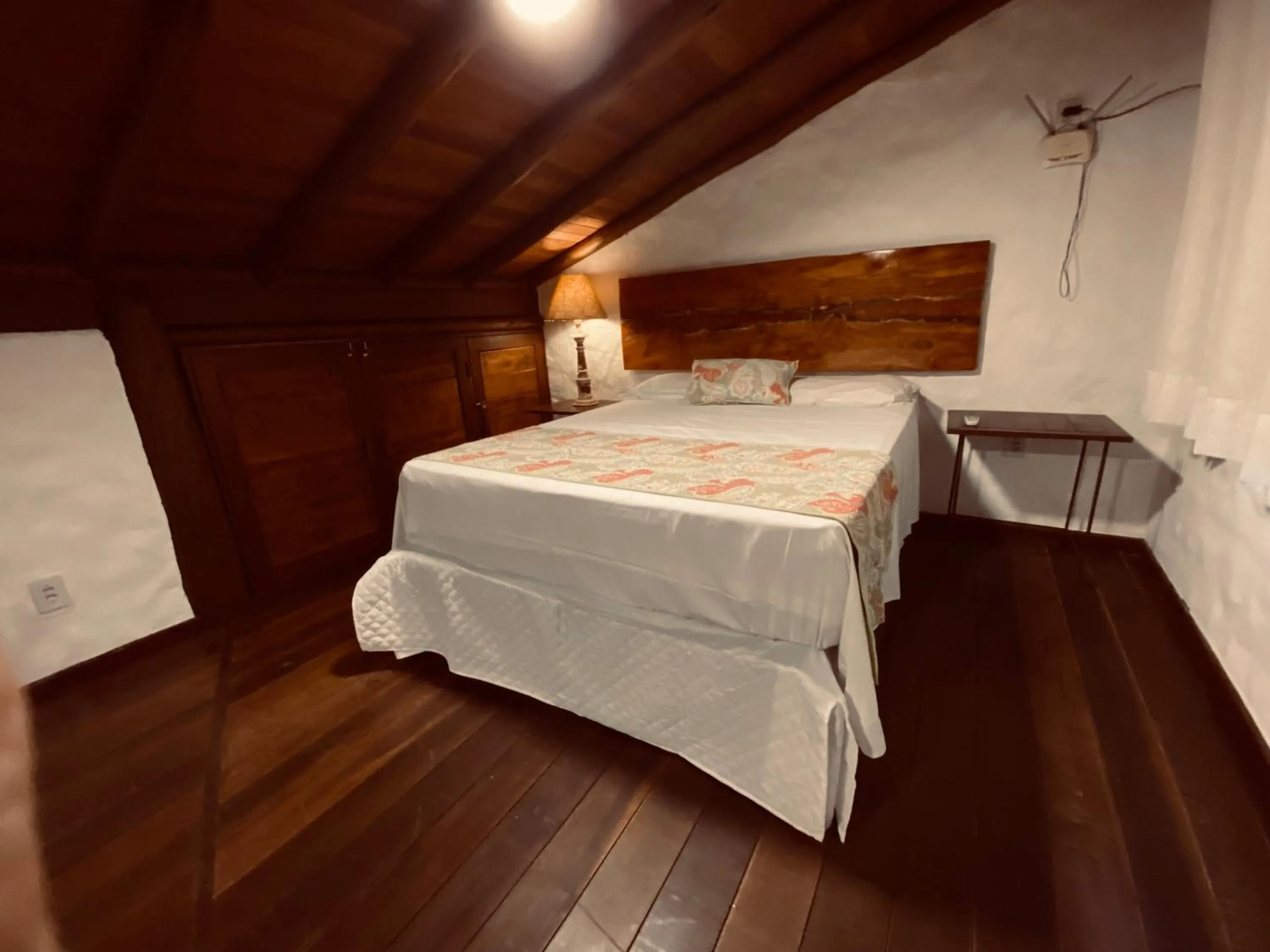 Bed in Pousada Burundanga