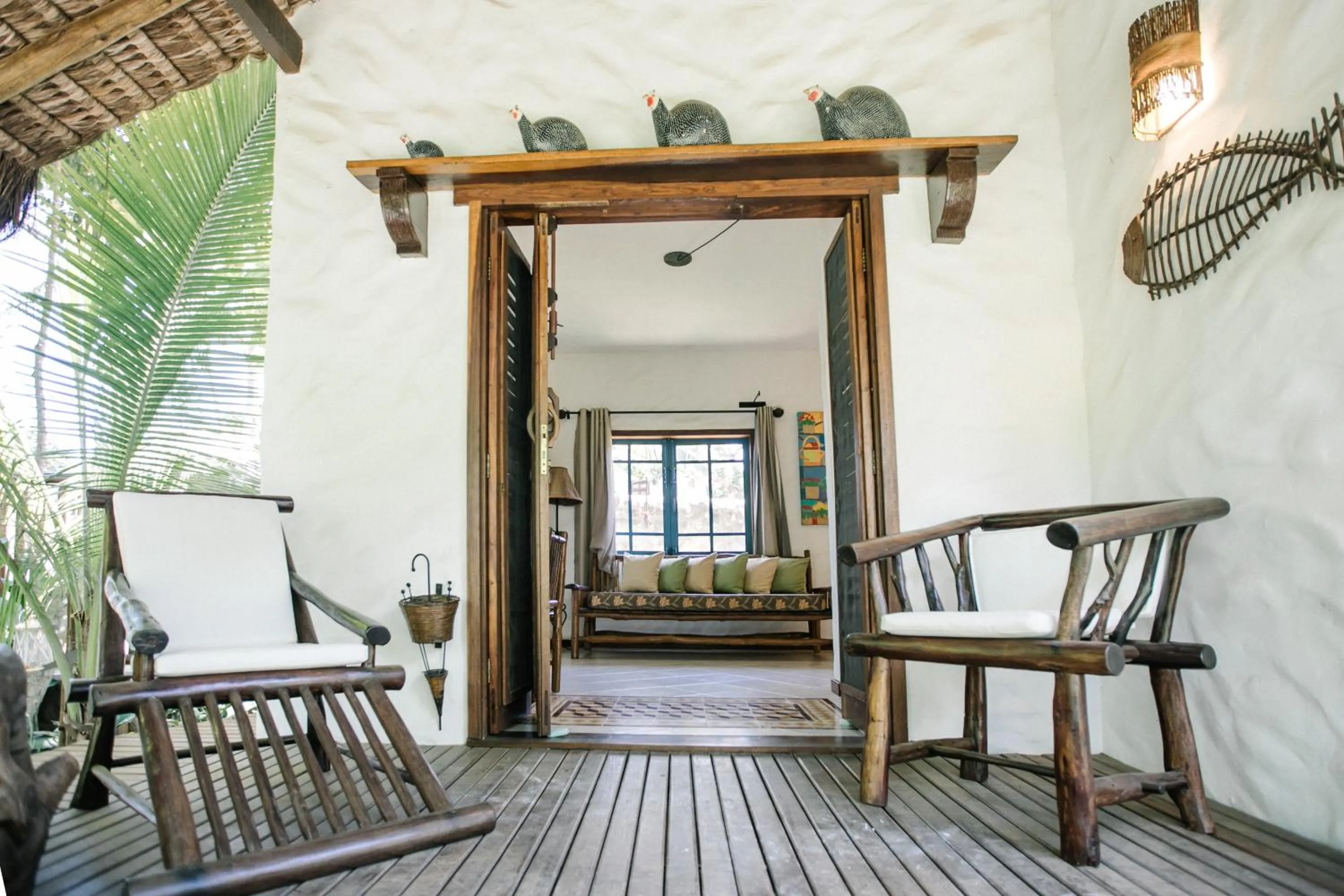 Balcony/Terrace in Pousada Burundanga