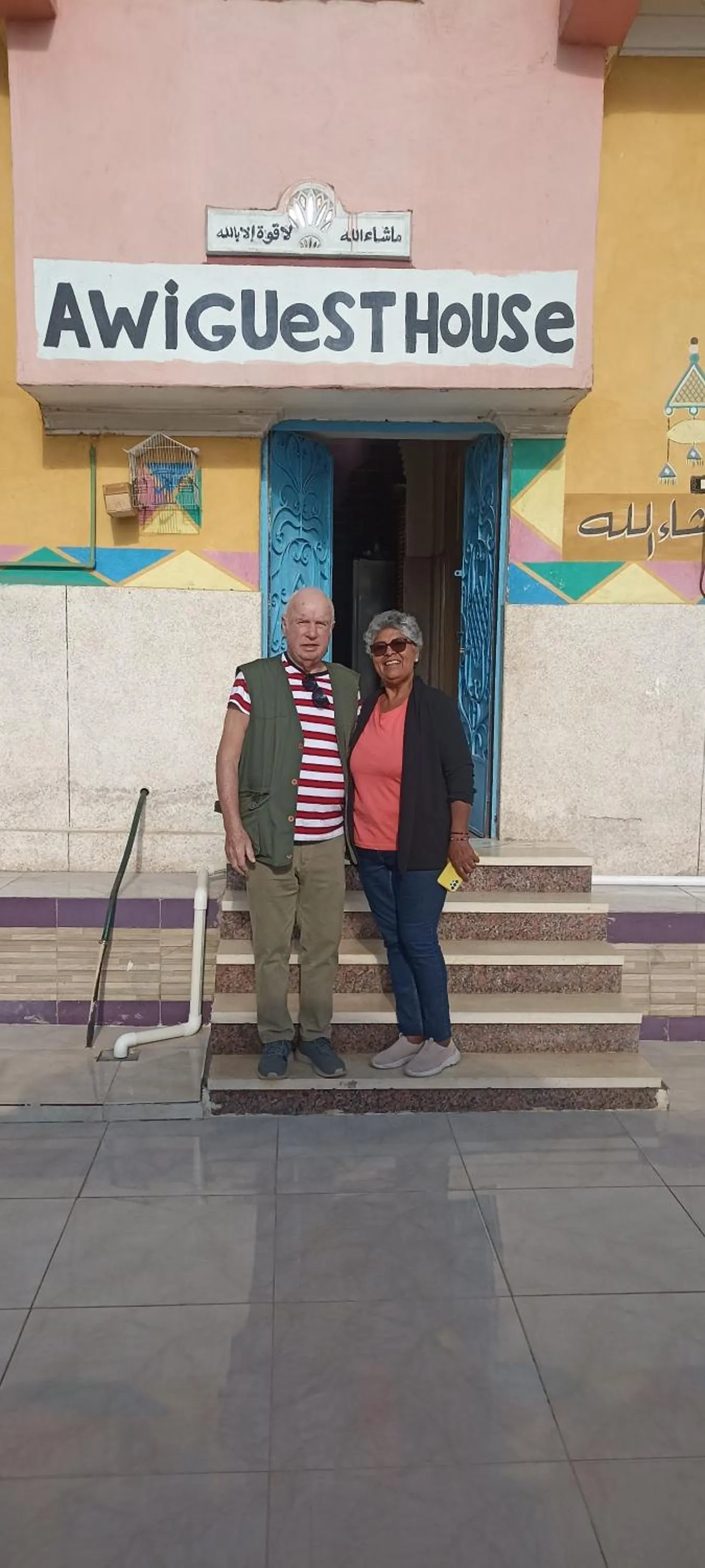 group of guests in Awi Guest House