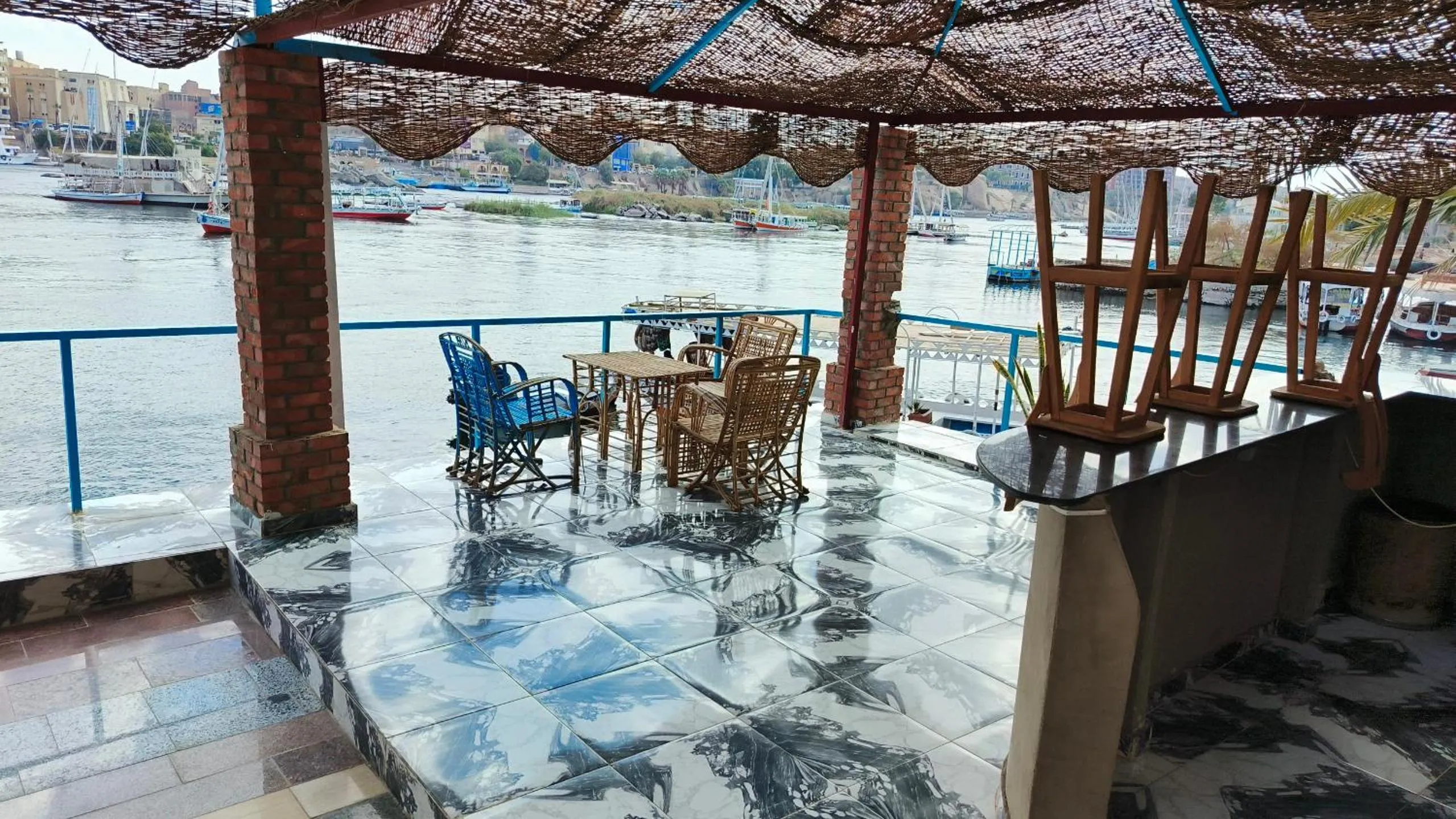 Seating area in Awi Guest House