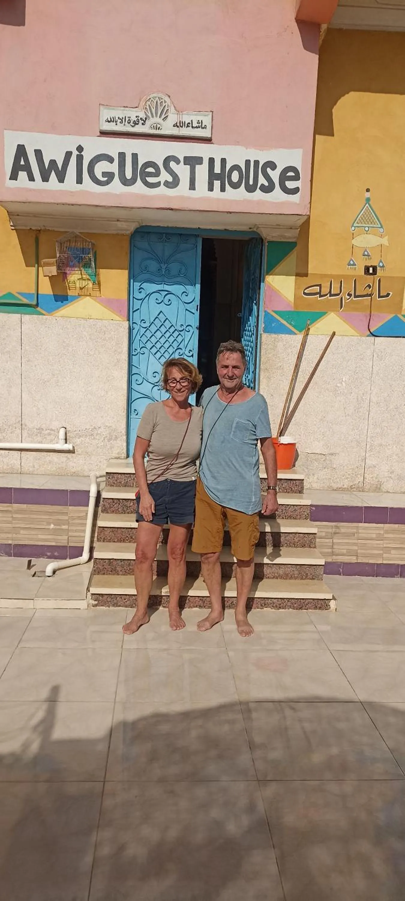 Guests in Awi Guest House