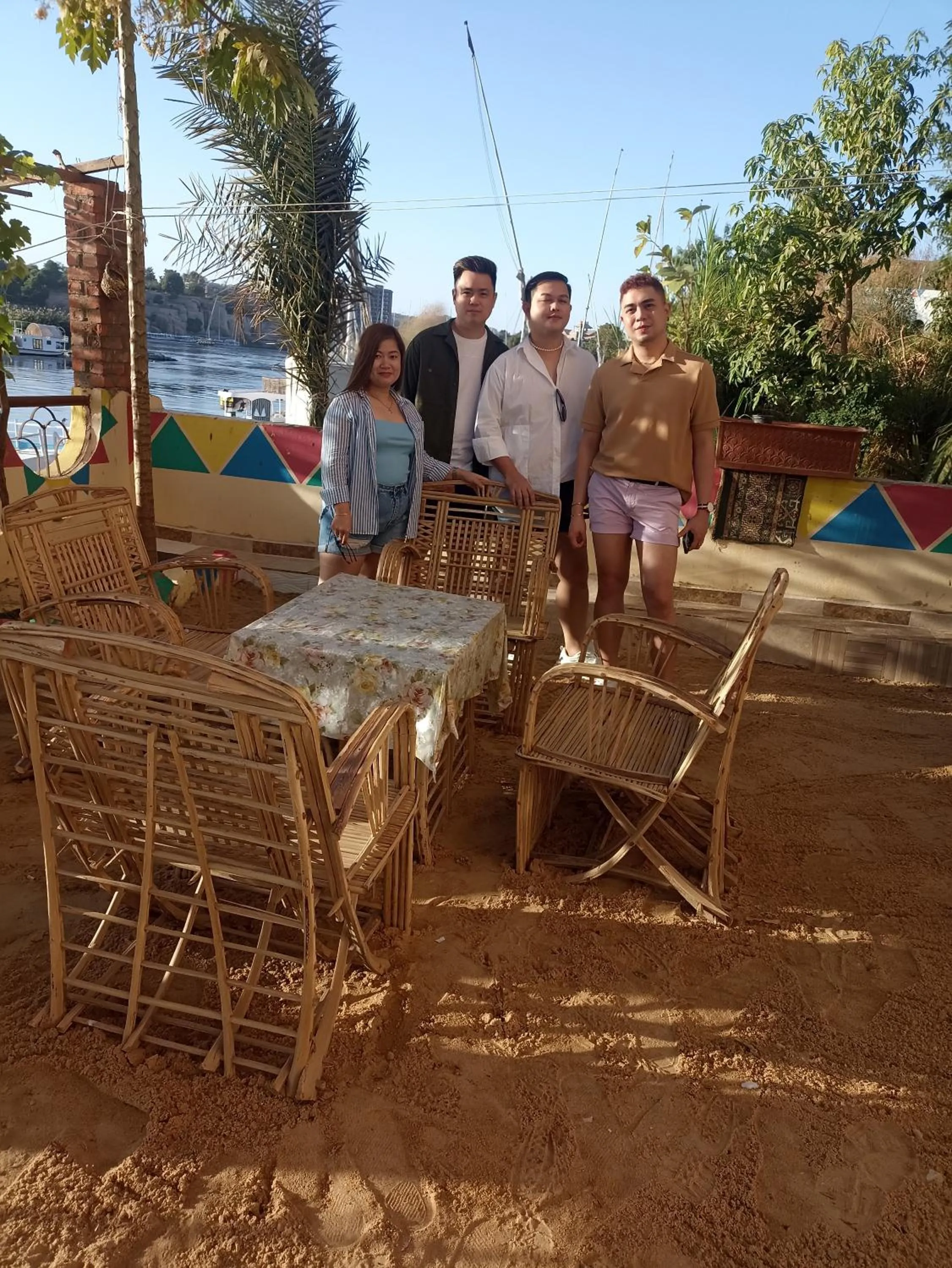 People in Awi Guest House