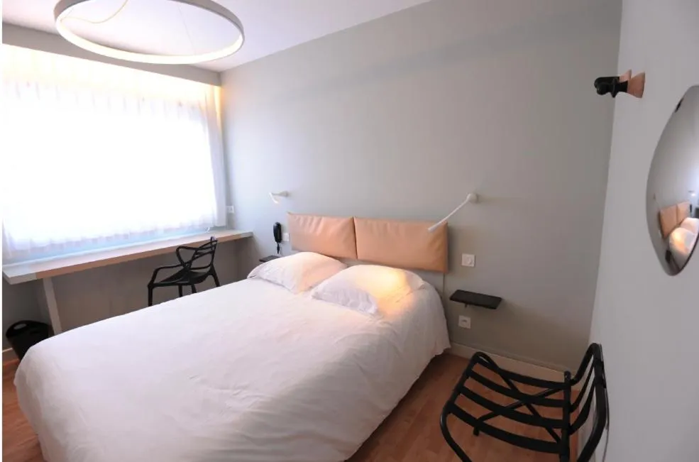 Bed in Hôtel Vulcain