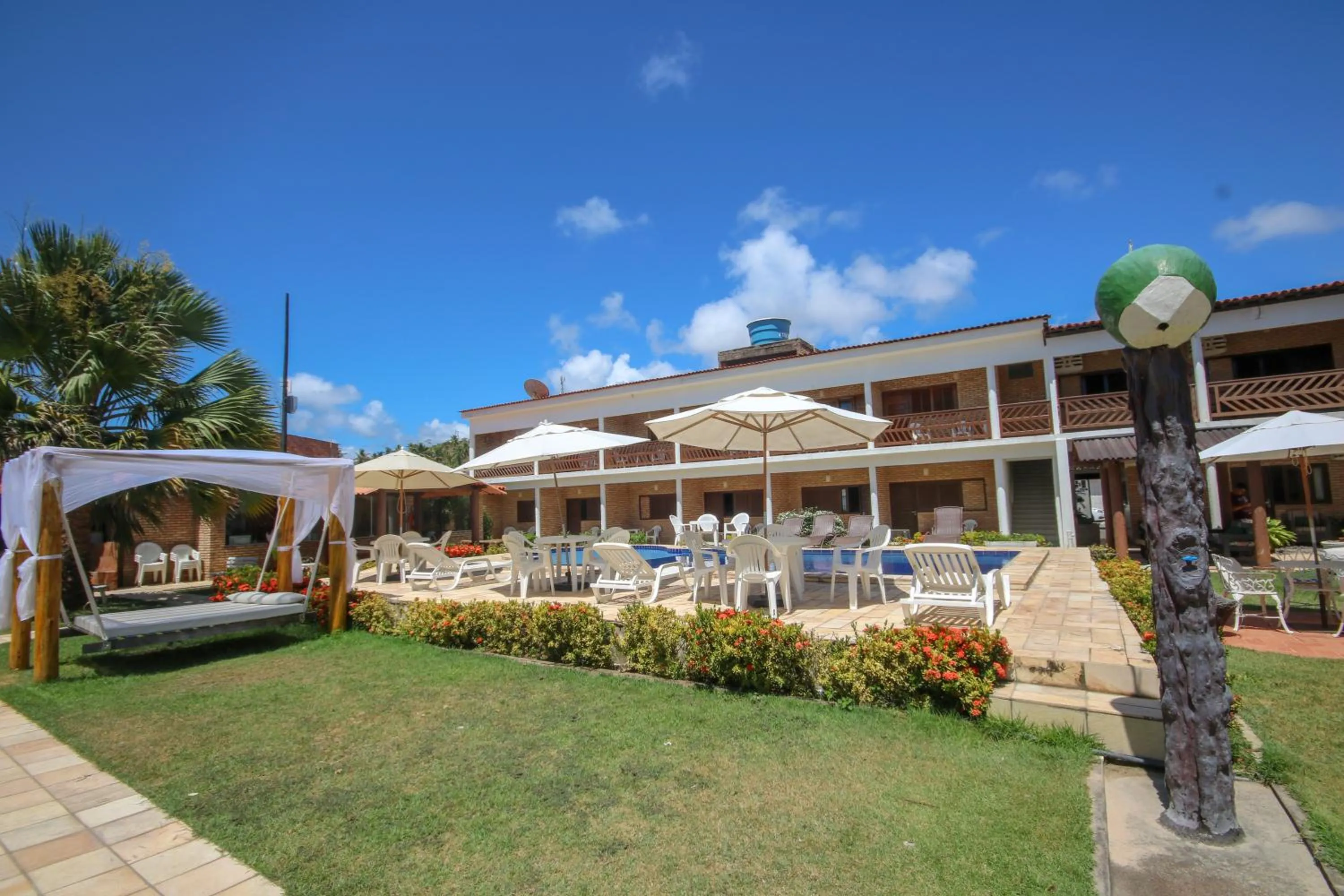 Garden in Pousada Coqueiro Verde