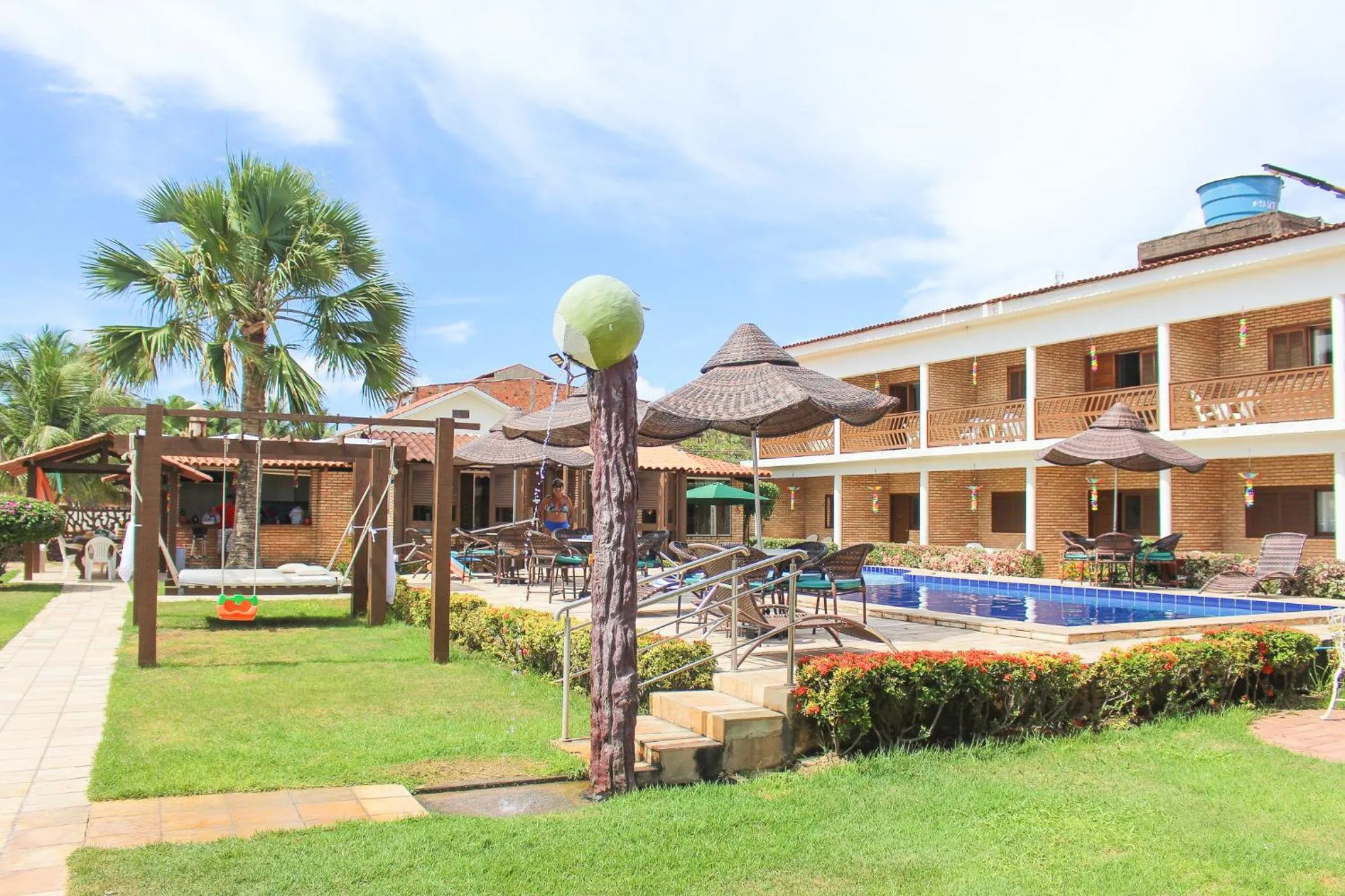 Property building in Pousada Coqueiro Verde