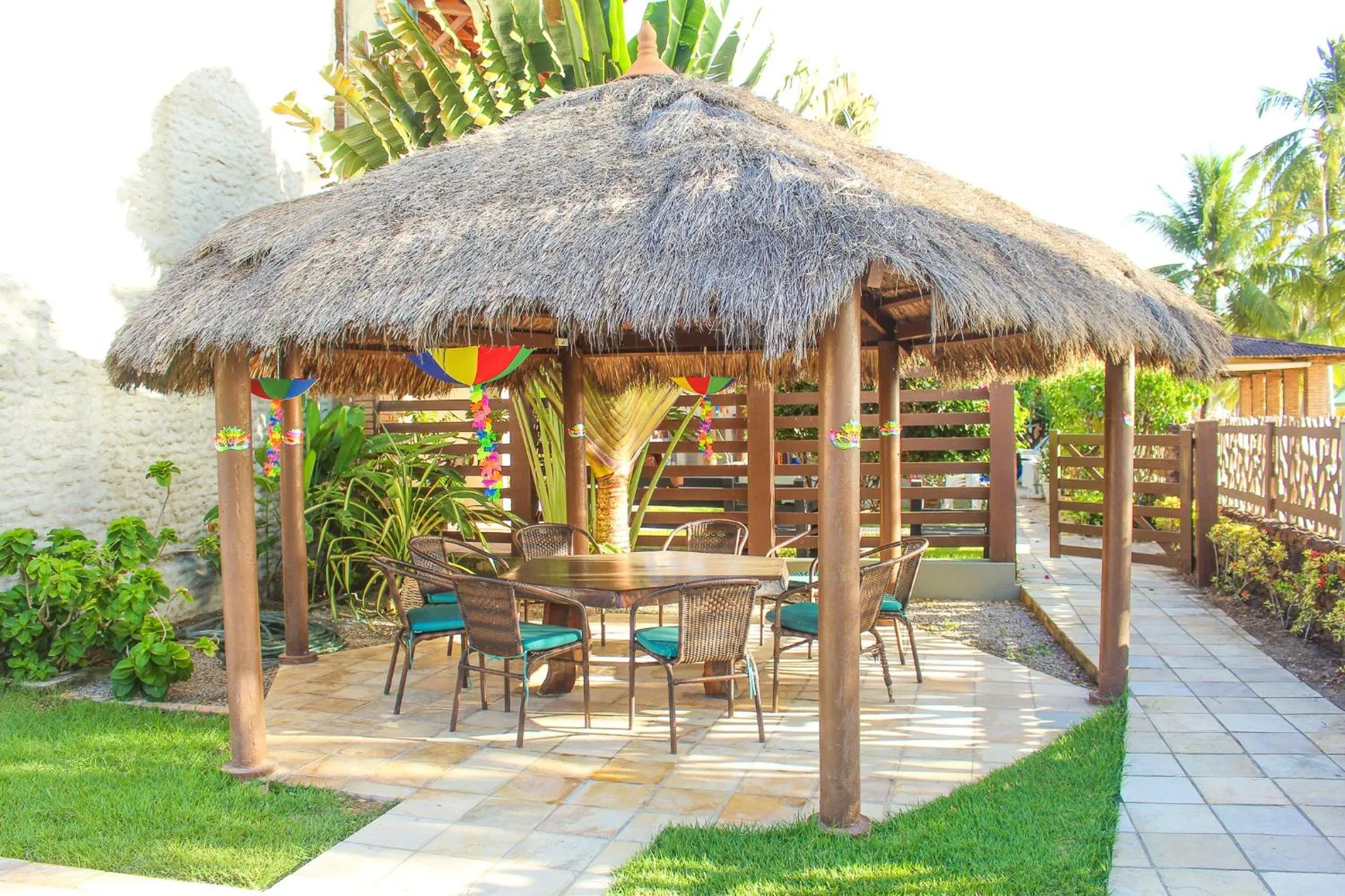 Patio in Pousada Coqueiro Verde