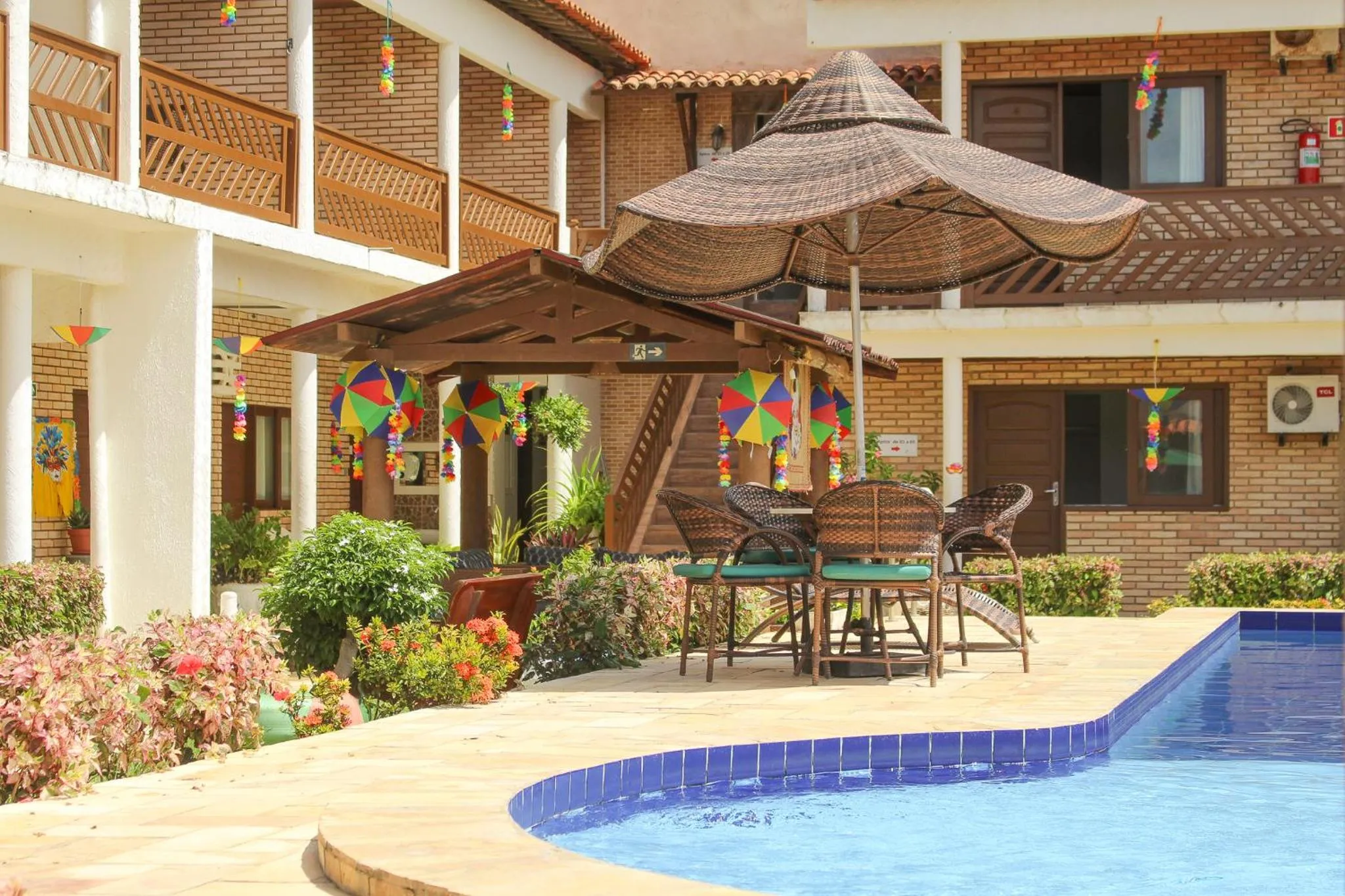 Property building in Pousada Coqueiro Verde