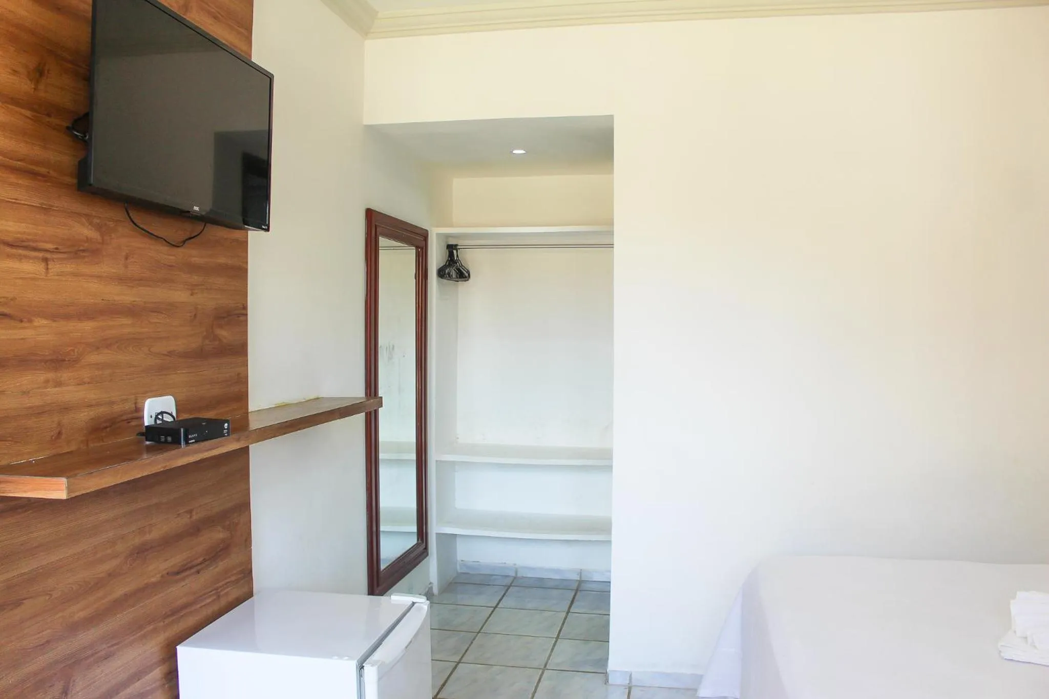 TV and multimedia, Bed in Pousada Coqueiro Verde