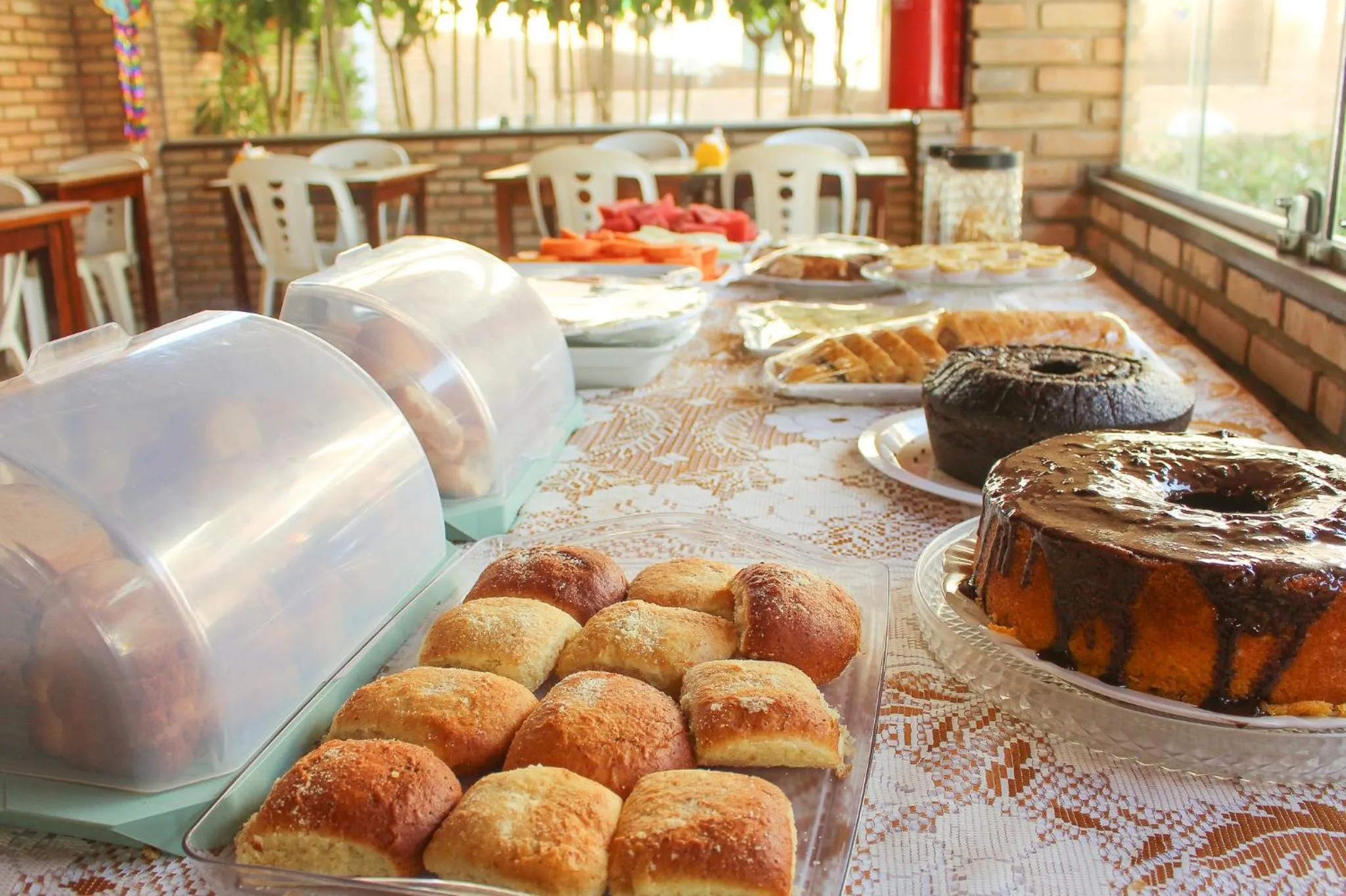 Food and drinks in Pousada Coqueiro Verde