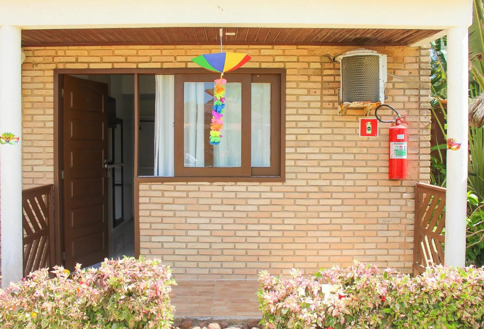 Balcony/Terrace in Pousada Coqueiro Verde