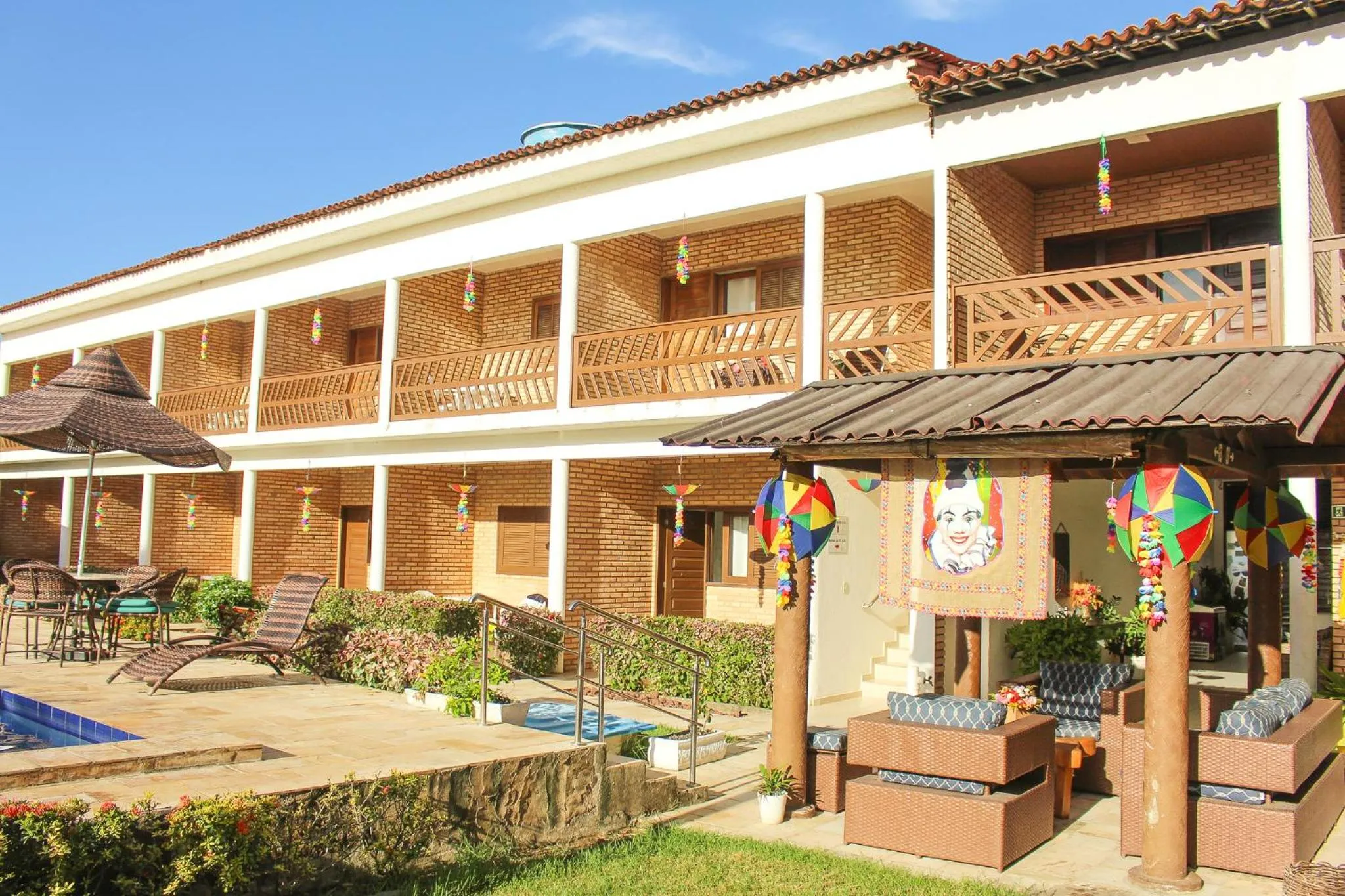 Property building in Pousada Coqueiro Verde