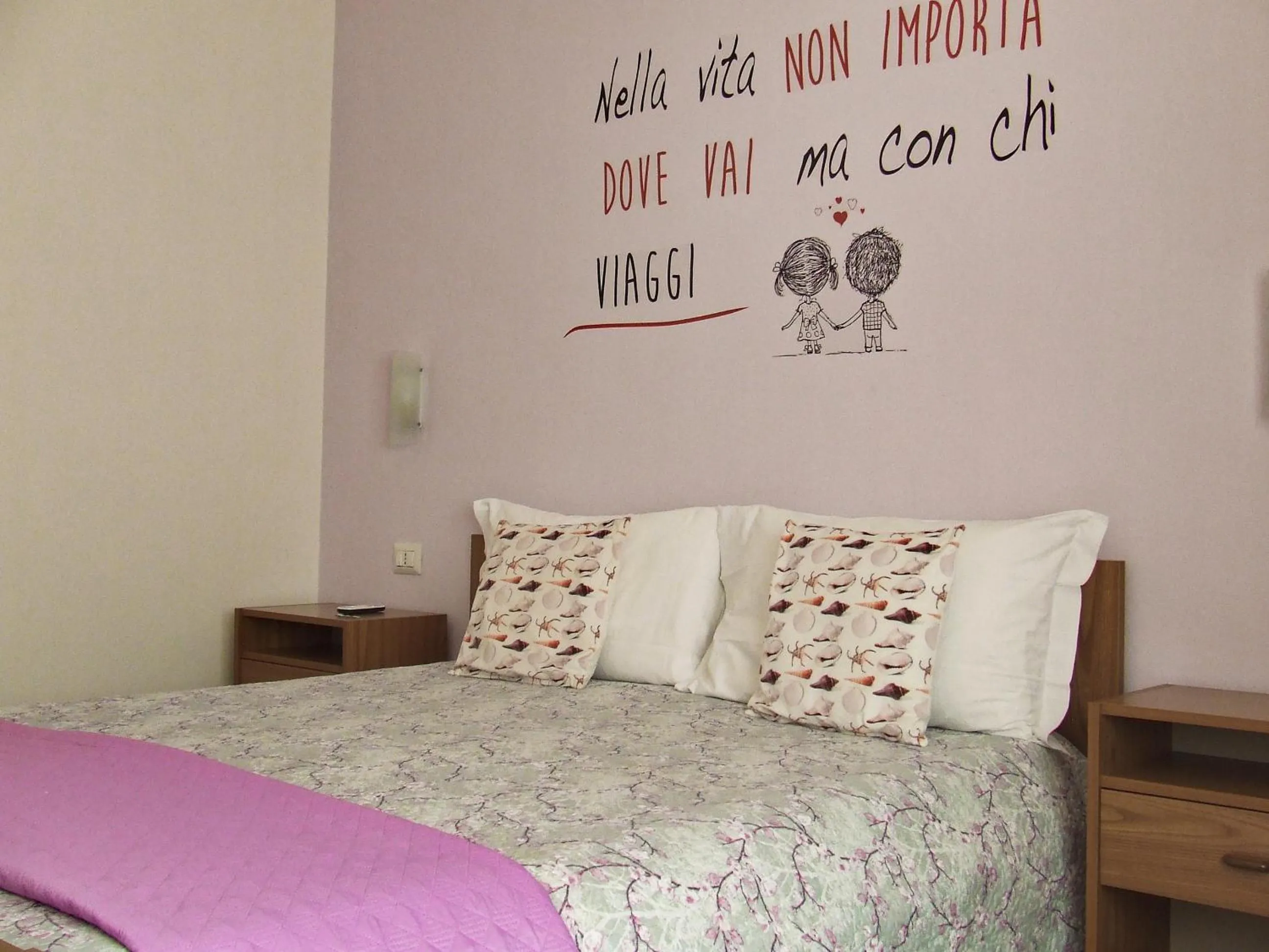 Bed in Leolù Guesthouse Alghero