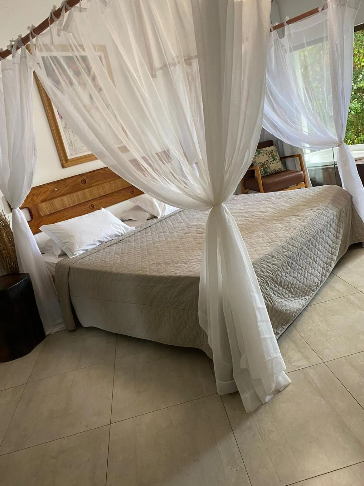 Bed in Pousada Morro dos Navegantes