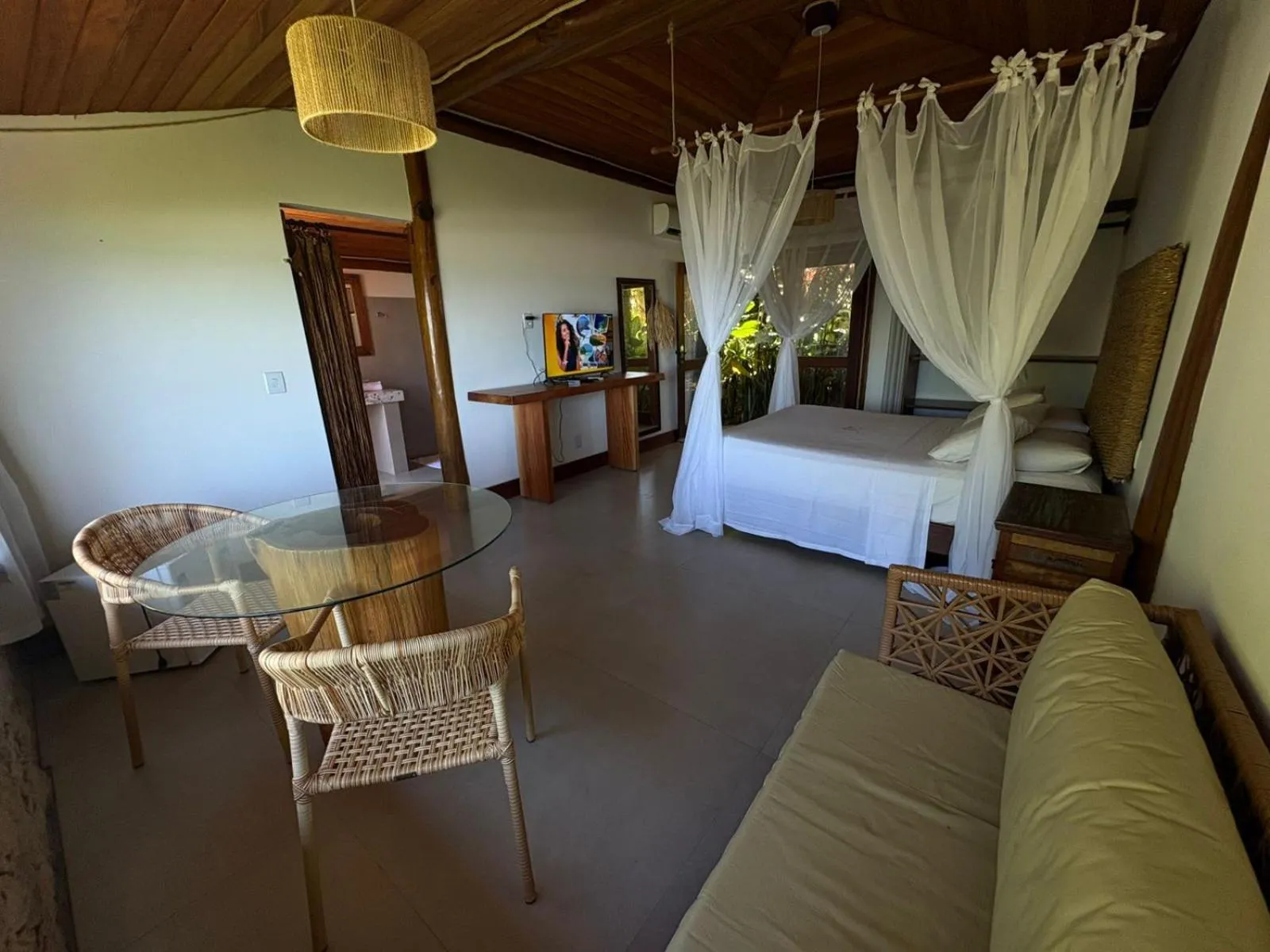 Bed in Pousada Morro dos Navegantes