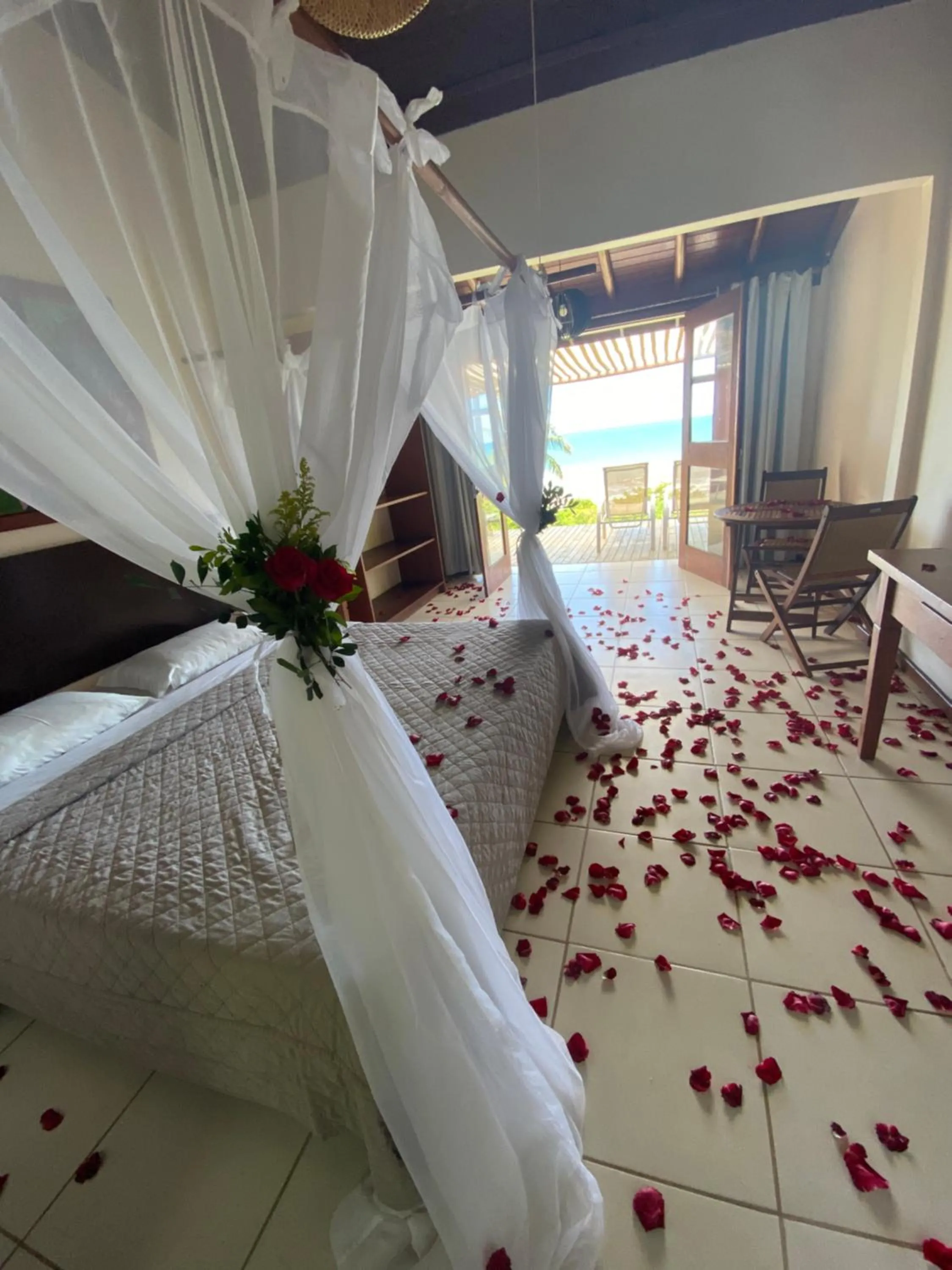 Bed in Pousada Morro dos Navegantes