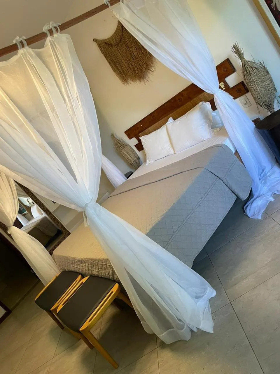 Bed in Pousada Morro dos Navegantes