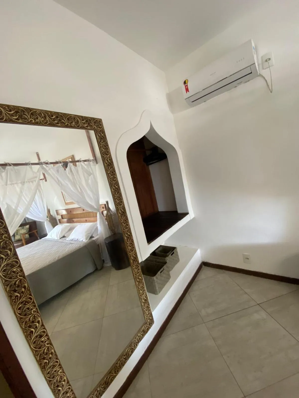 Bed in Pousada Morro dos Navegantes